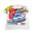 Vintage Greg Biffle Catch Him If You Can NASCAR AOP Tee XL
