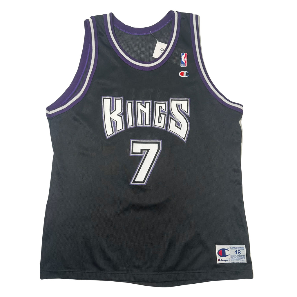 Vintage Champion Sacramento Kings Hurley #7 Jersey 48