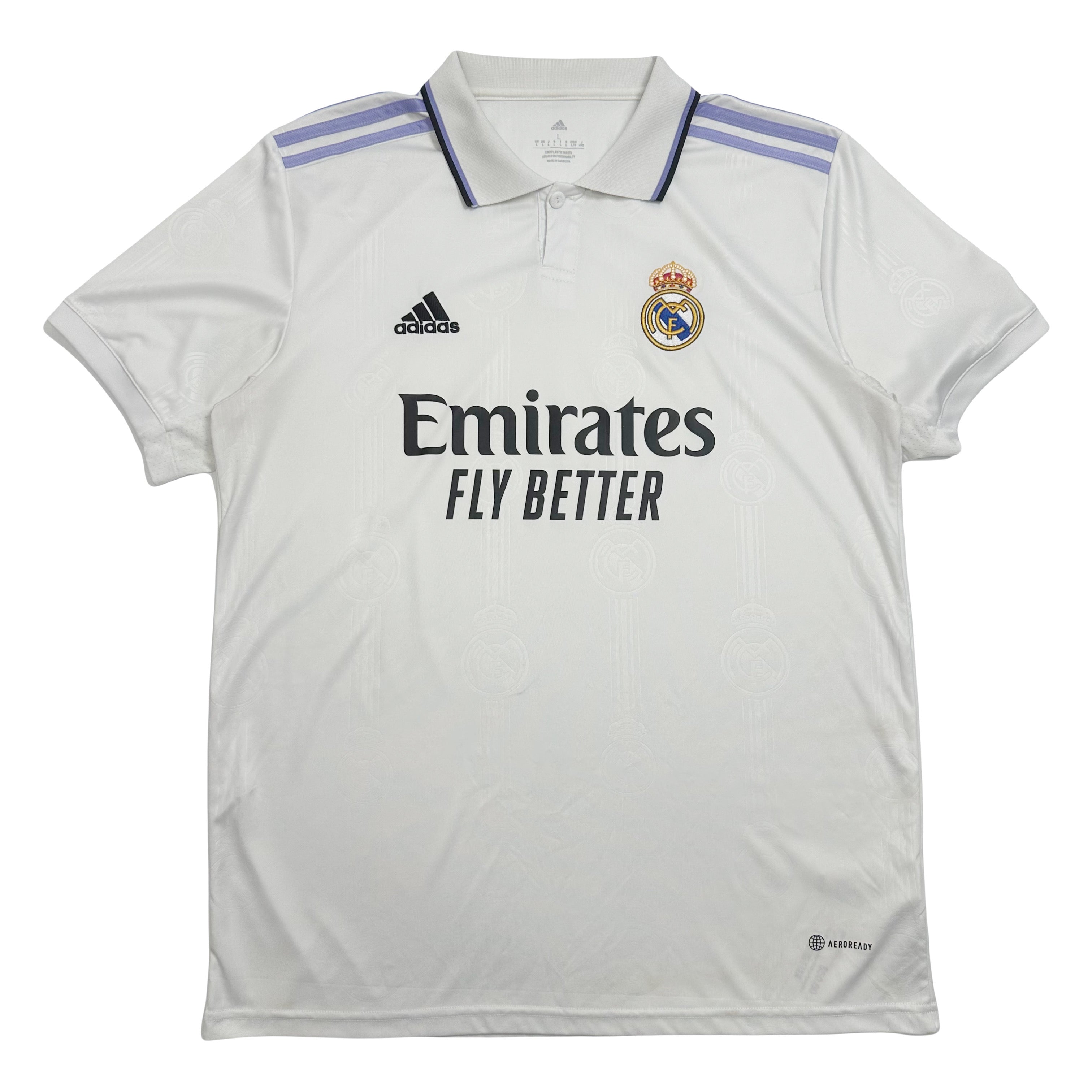 2022-23 Adidas Real Madrid Home Kit L