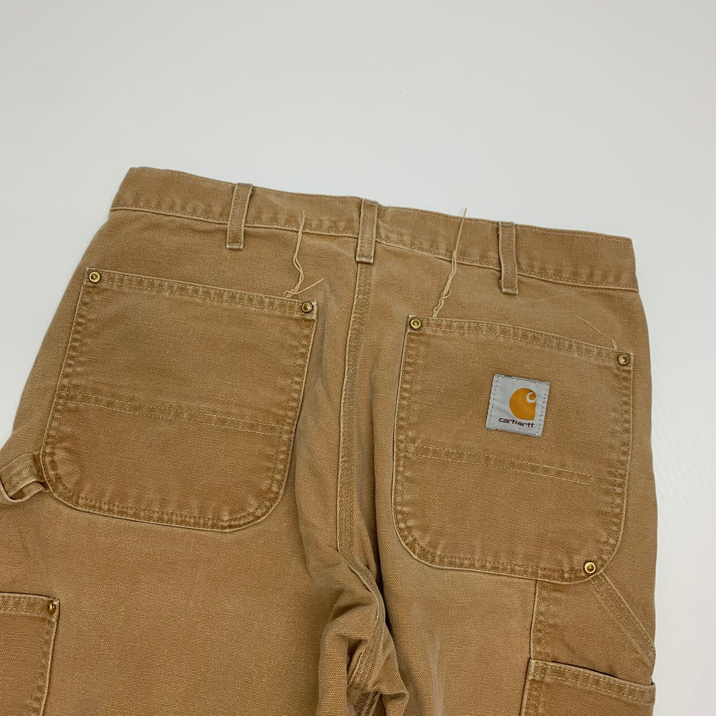Carhartt Tan Double Knee Denim 32x32 0504