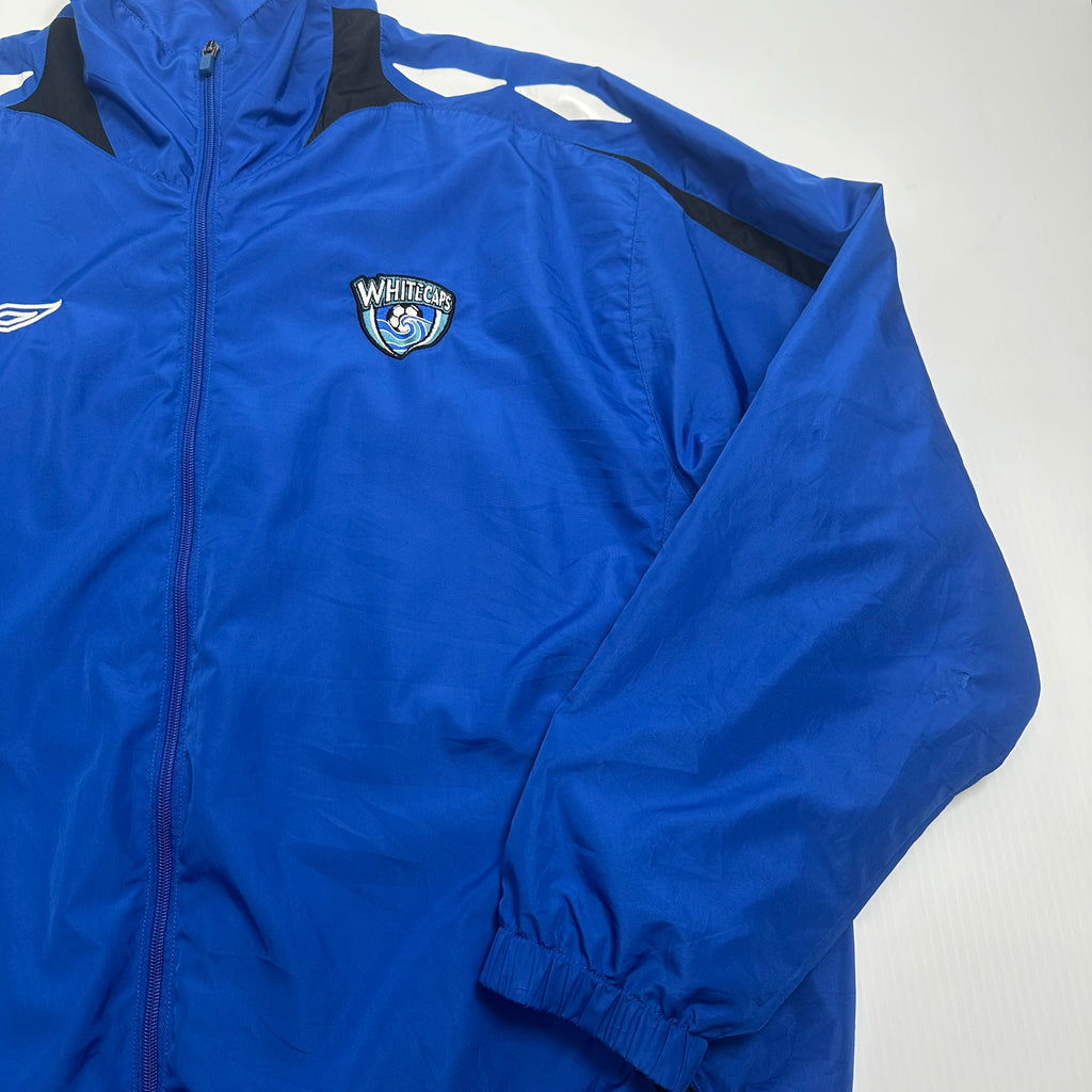 Vintage Umbro Vancouver Whitecaps MLS Light Jacket XL