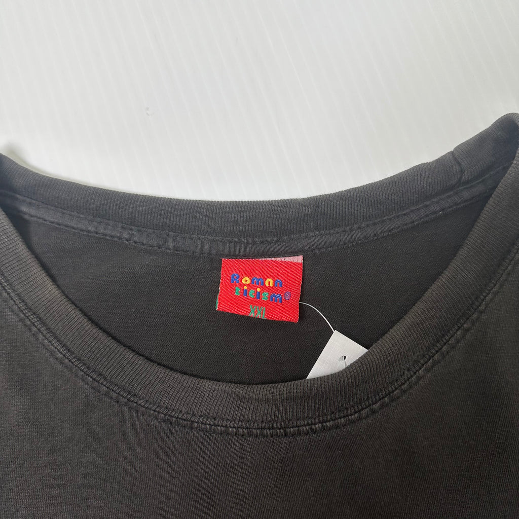 Y2K Skeleton Guitar Graphic Tee XXL