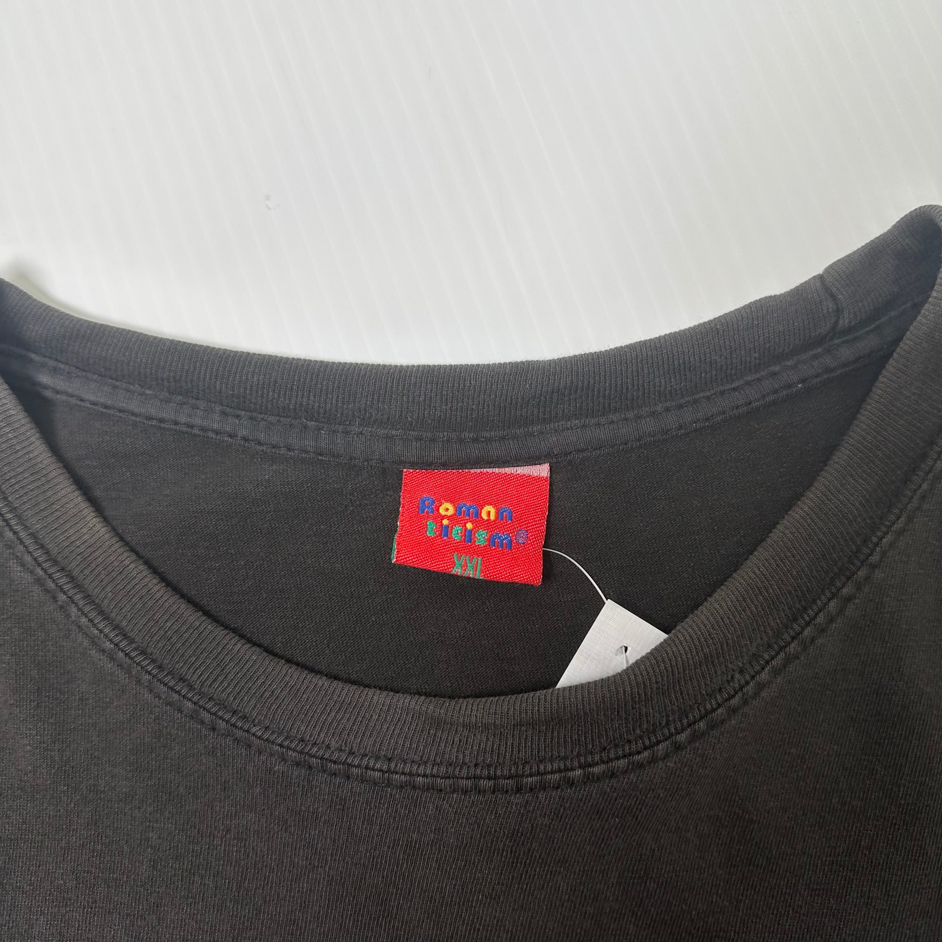 Y2K Skeleton Guitar Graphic Tee XXL