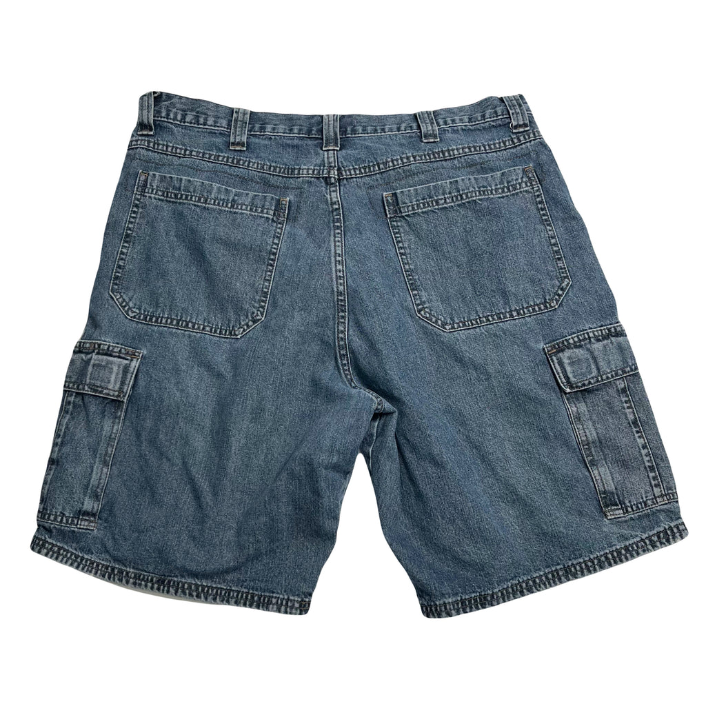 Vintage Wrangler Cargo Denim Shorts 36