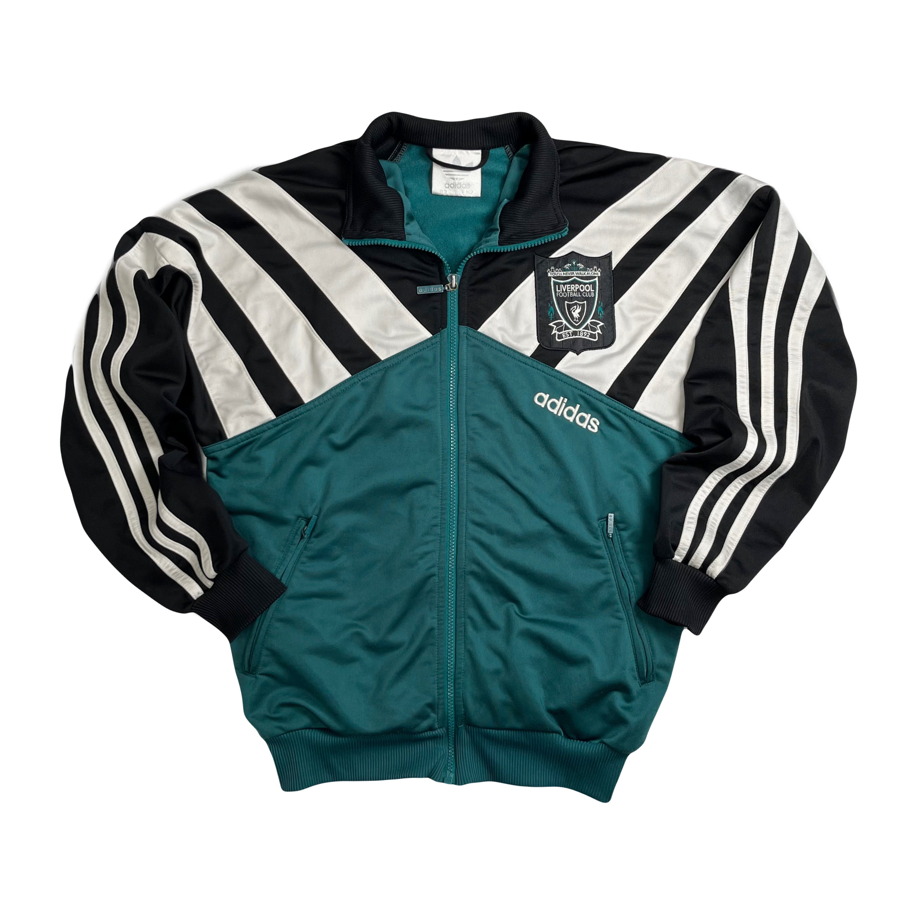 1995-96 Adidas Liverpool FC Carlsberg Track Jacket S