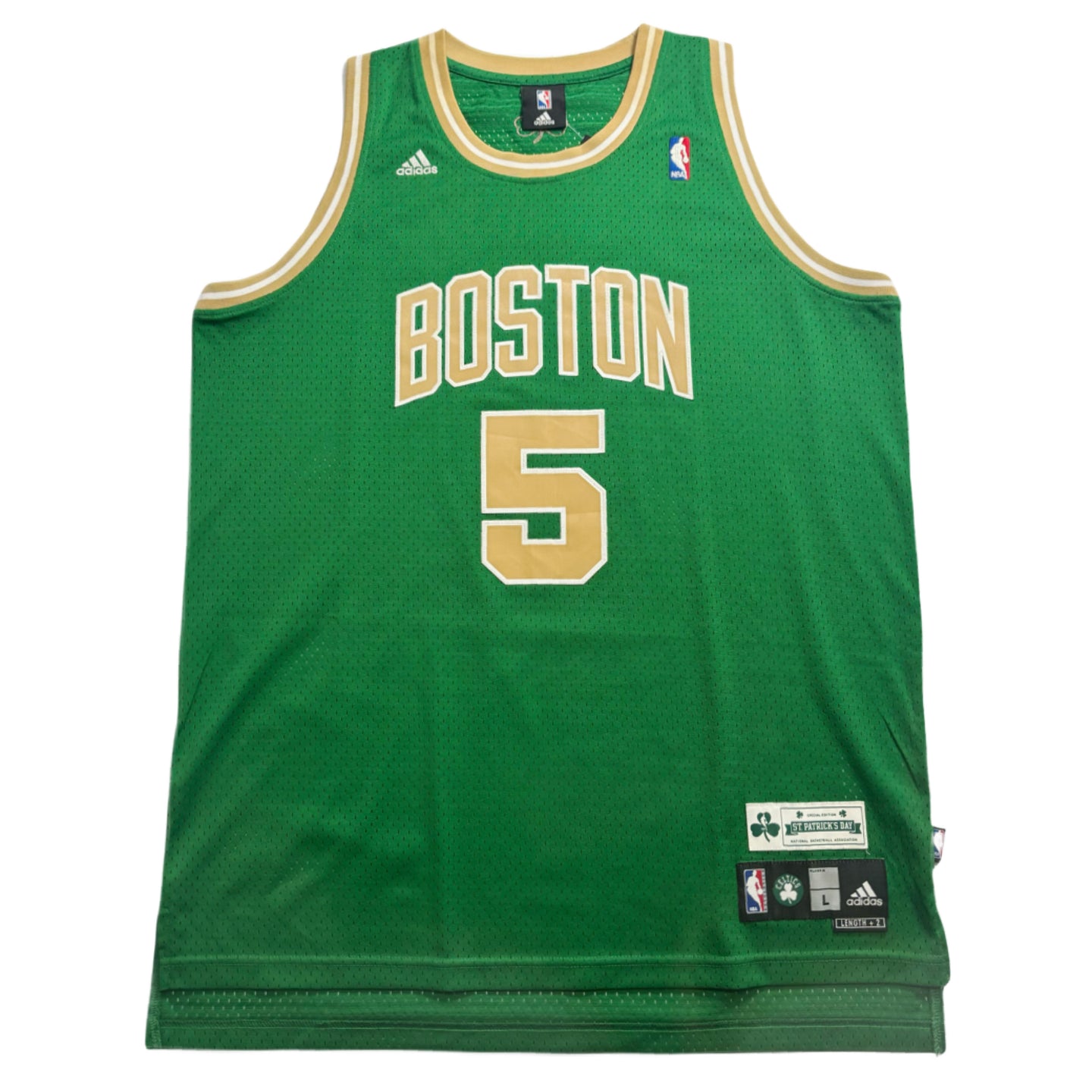 Adidas Boston Celtics Kevin Garnett St. Patrick's Day Jersey L