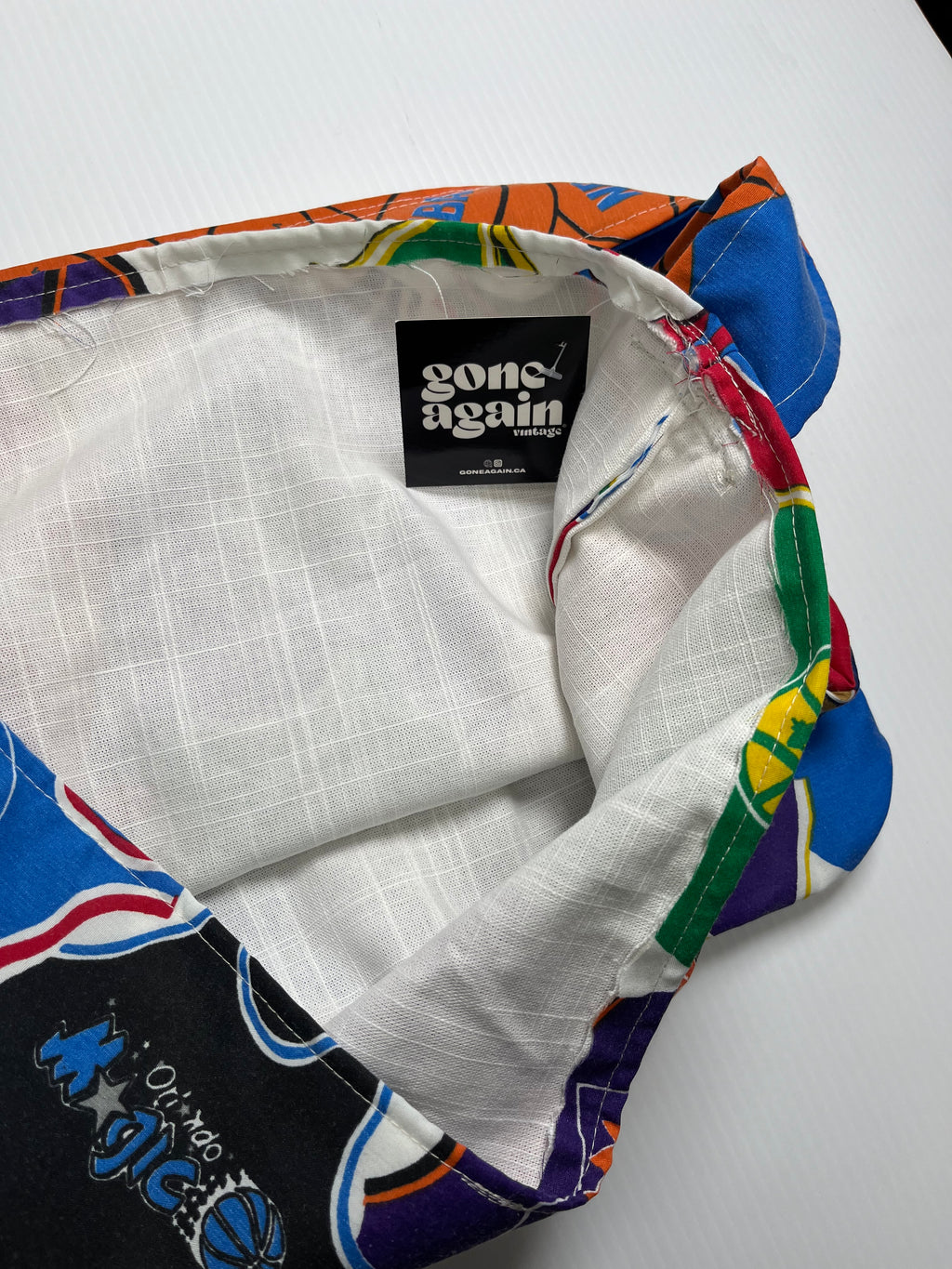 Reworked Vintage NBA Teams Tote Bag