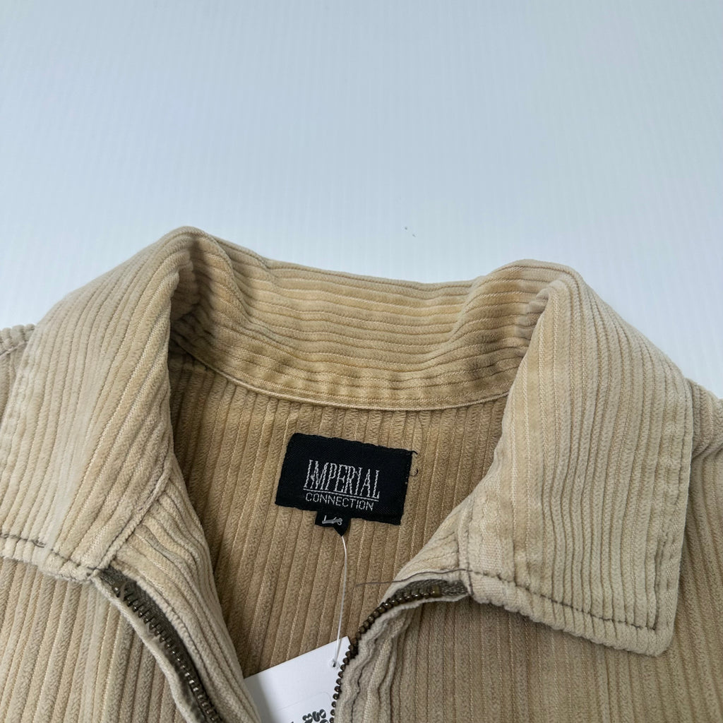 Vintage Imperial Connection Corduroy Full Zip Jacket L