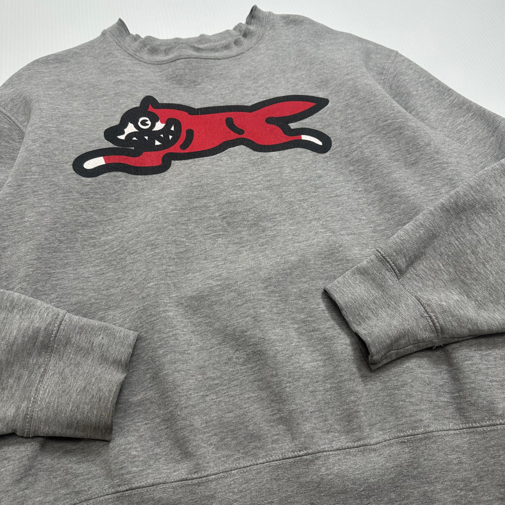Ice Cream Running Dog Graphic Crewneck L