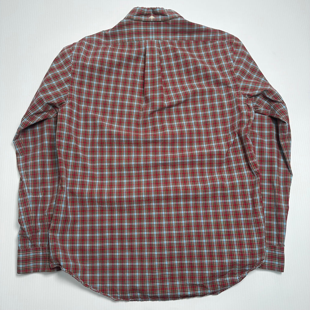 Vintage Polo Ralph Lauren Red Flannel Shirt M
