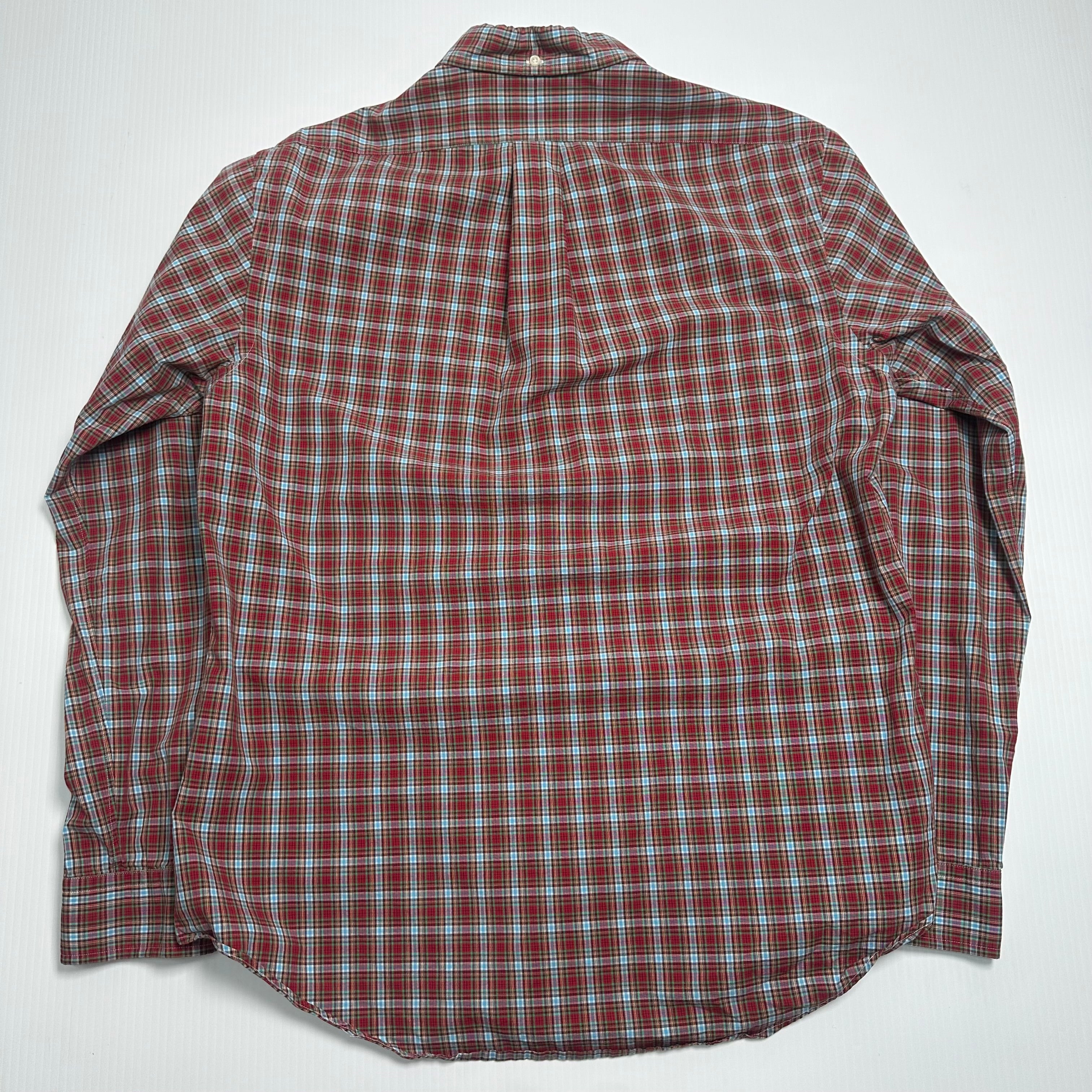 Vintage Polo Ralph Lauren Red Flannel Shirt M