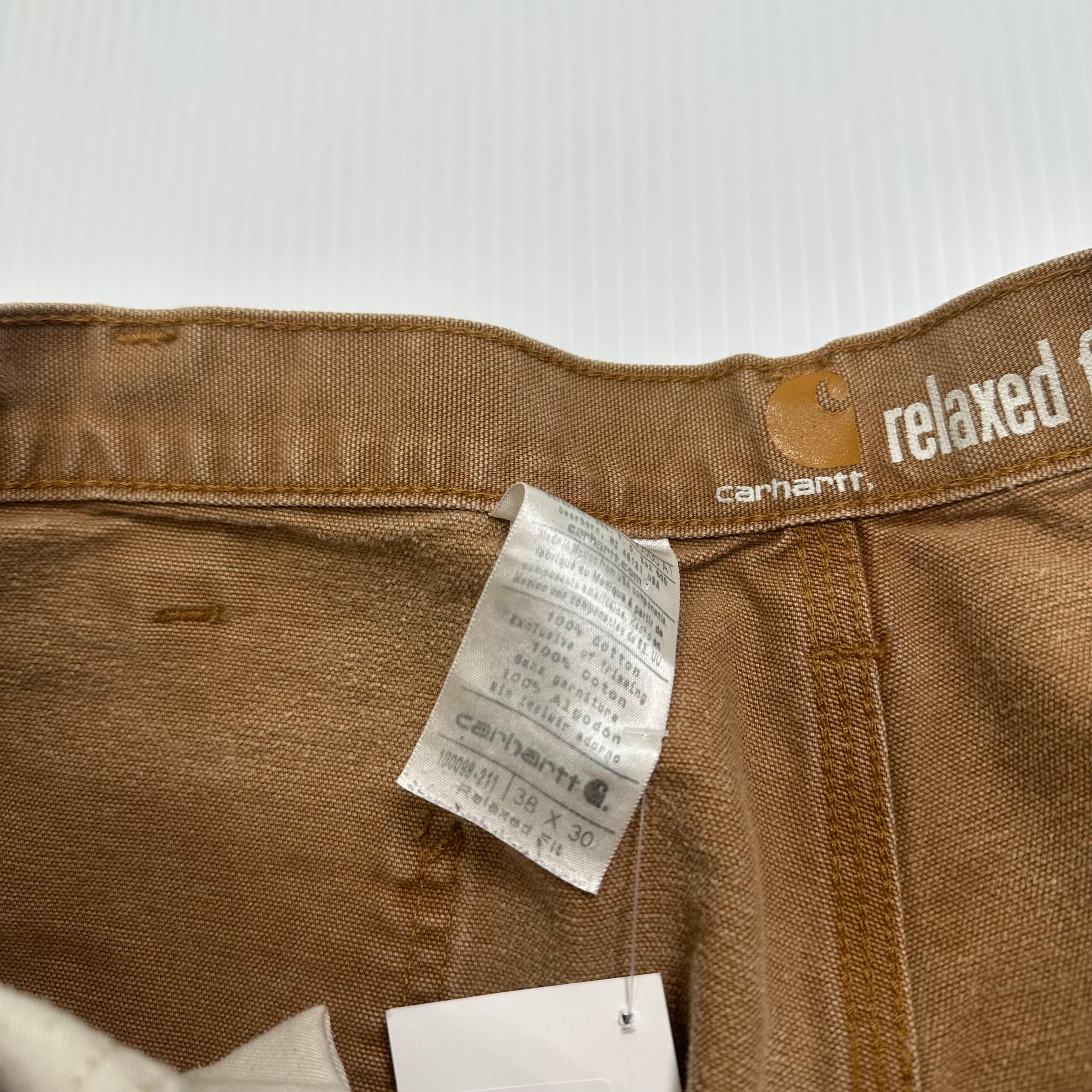Carhartt Relaxed Fit Distressed Double Knee Denim 38