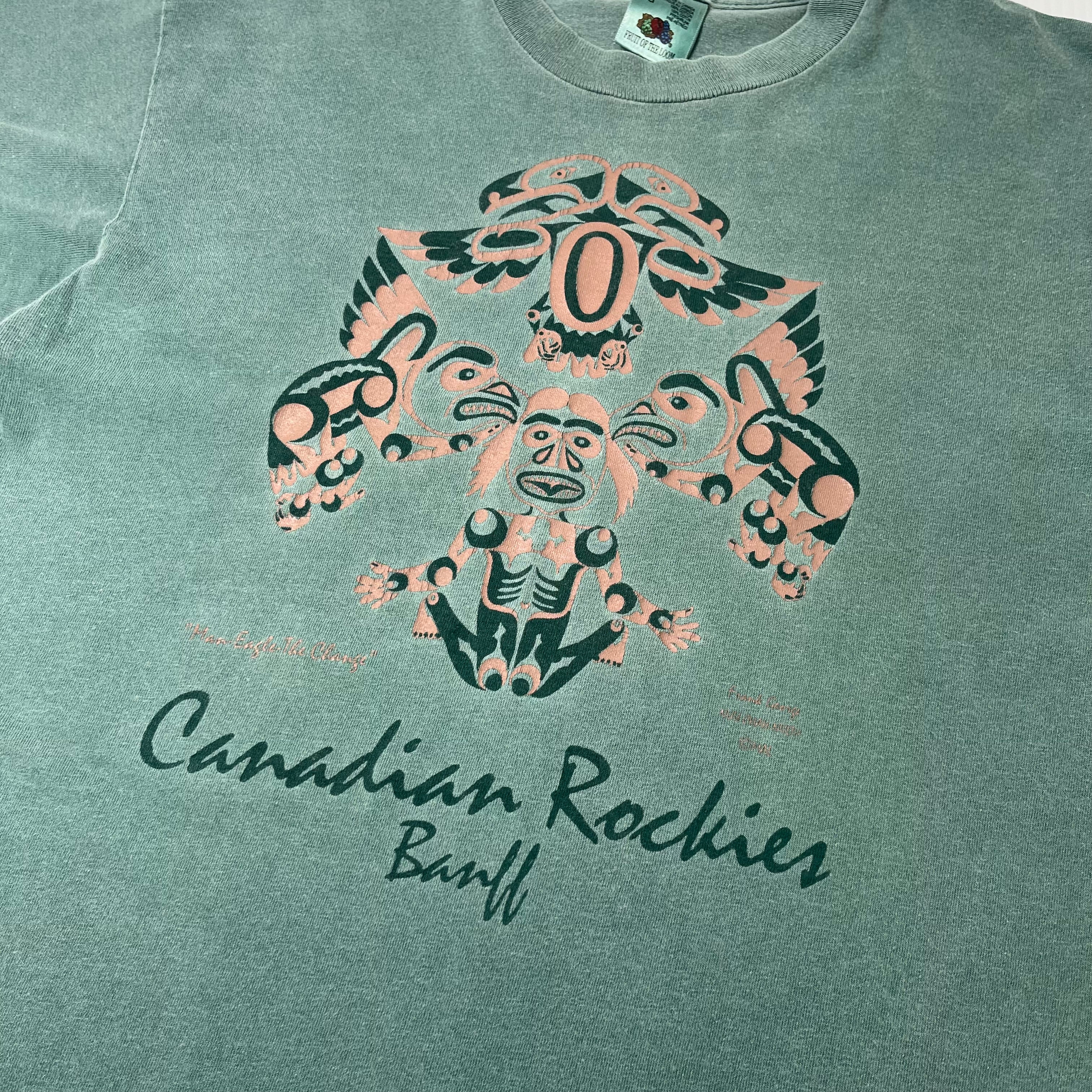 Vintage Banff Canadian Rockies Graphic Tee L