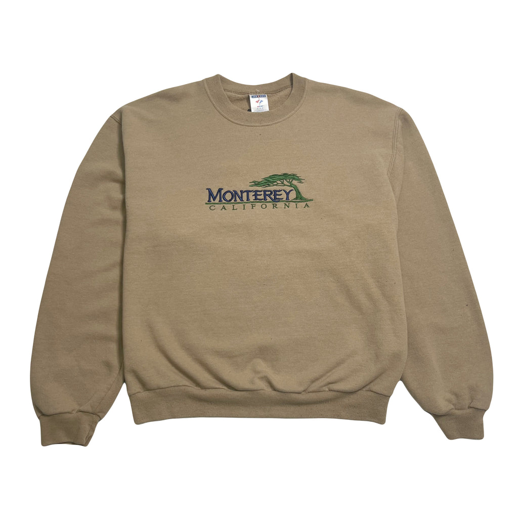 Vintage Monterey California Embroidered Sweatshirt M