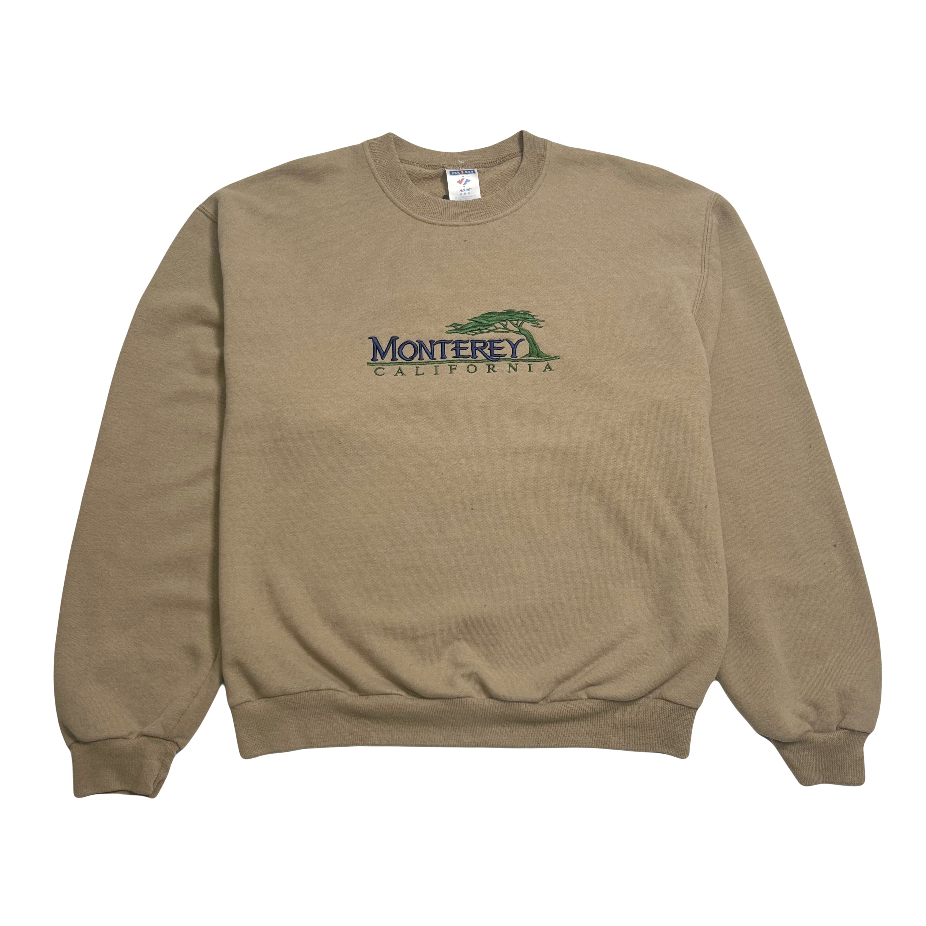 Vintage Monterey California Embroidered Sweatshirt M