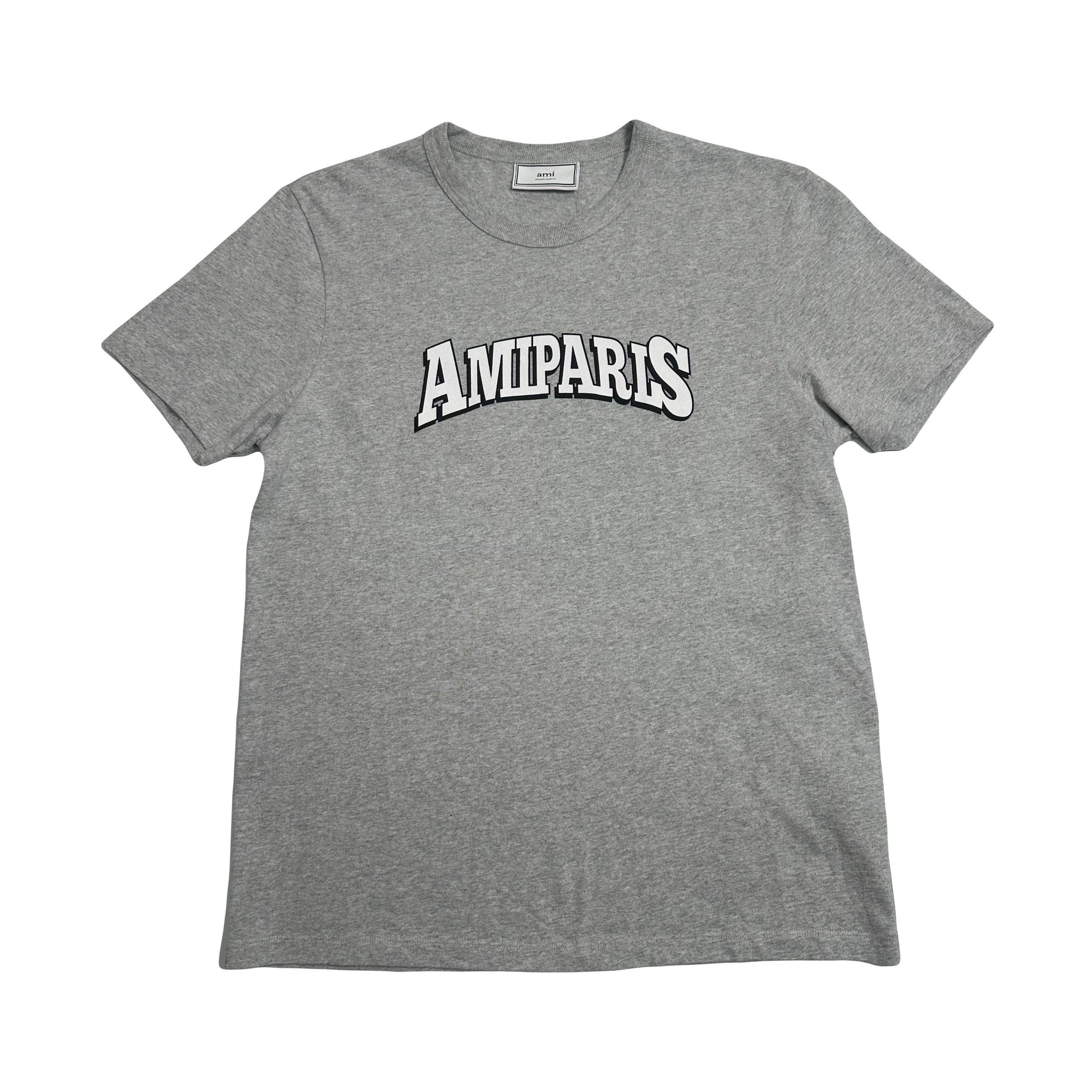 Ami Paris Text Spellout Tee M