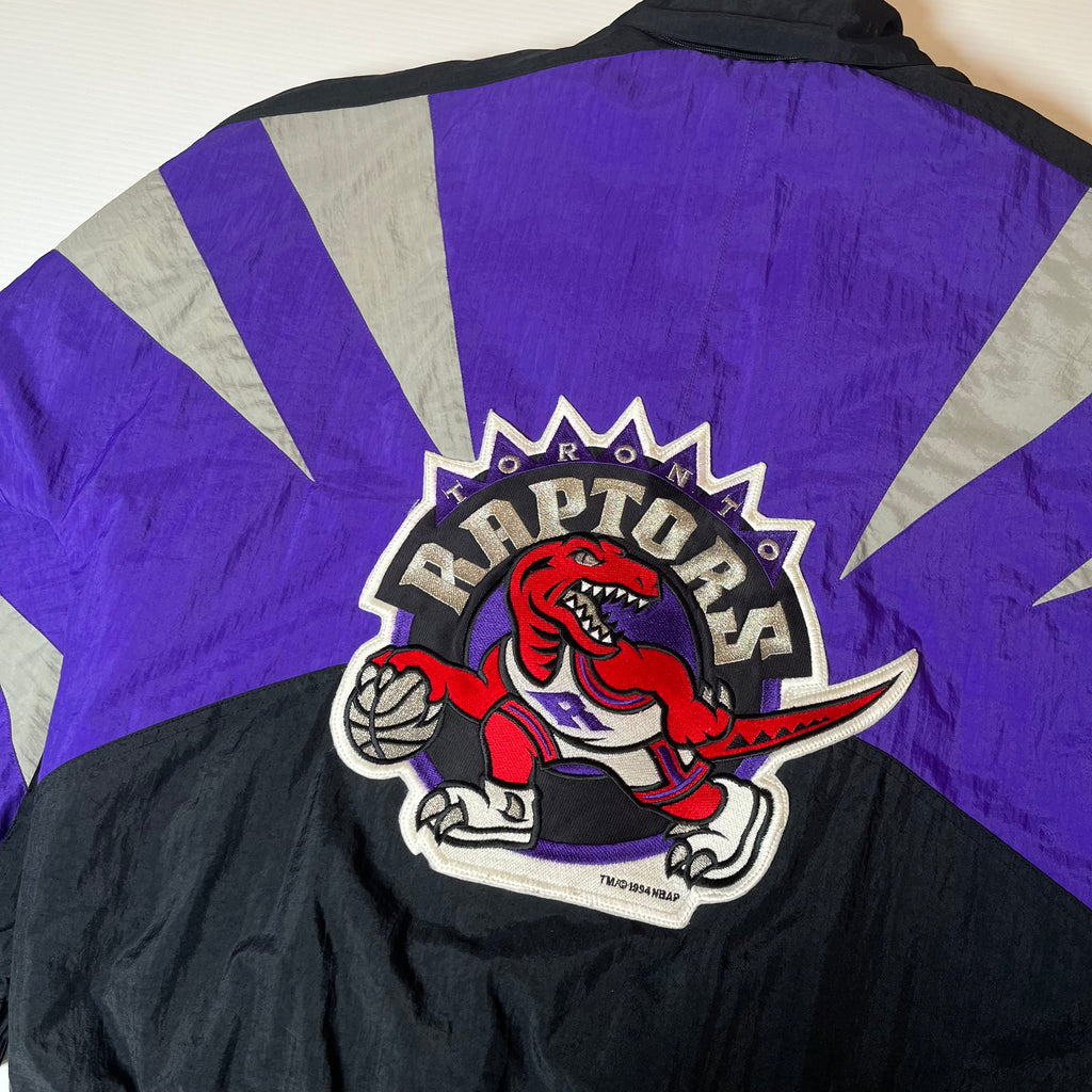 Vintage Apex Toronto Raptors NBA Puffer Jacket S