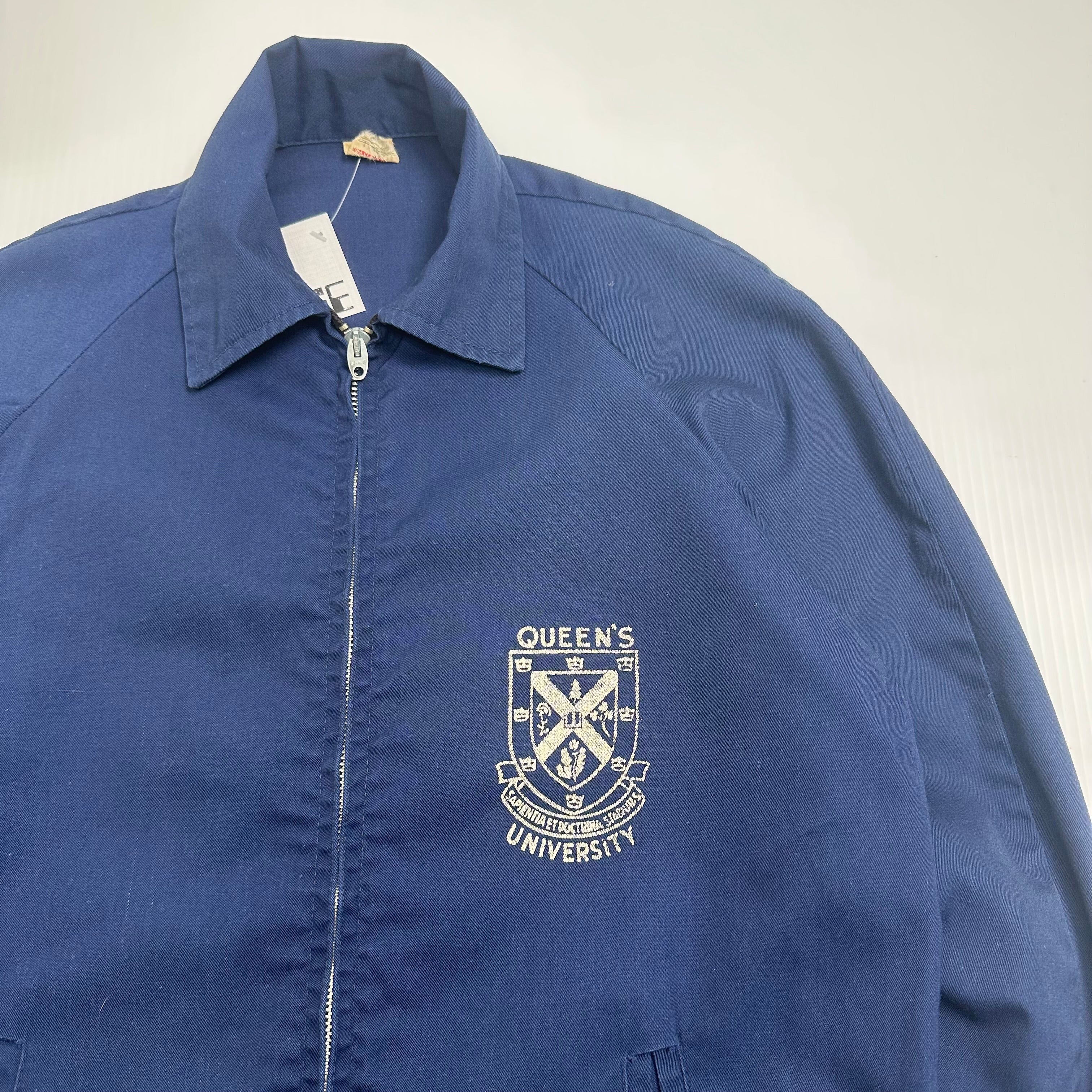 70s Queen's University Full Zip Light Jacket S