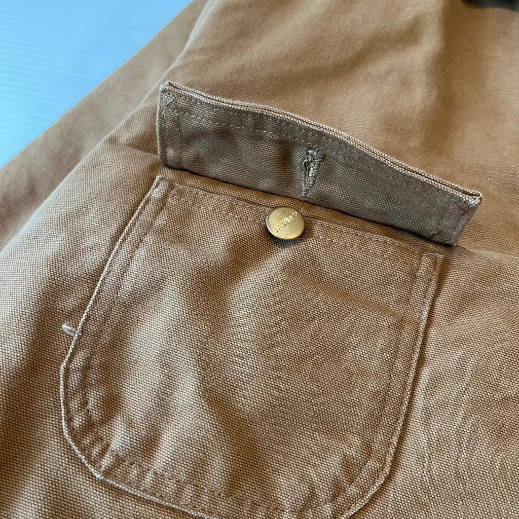Vintage Carhartt Blanket Lined Chore Coat XL