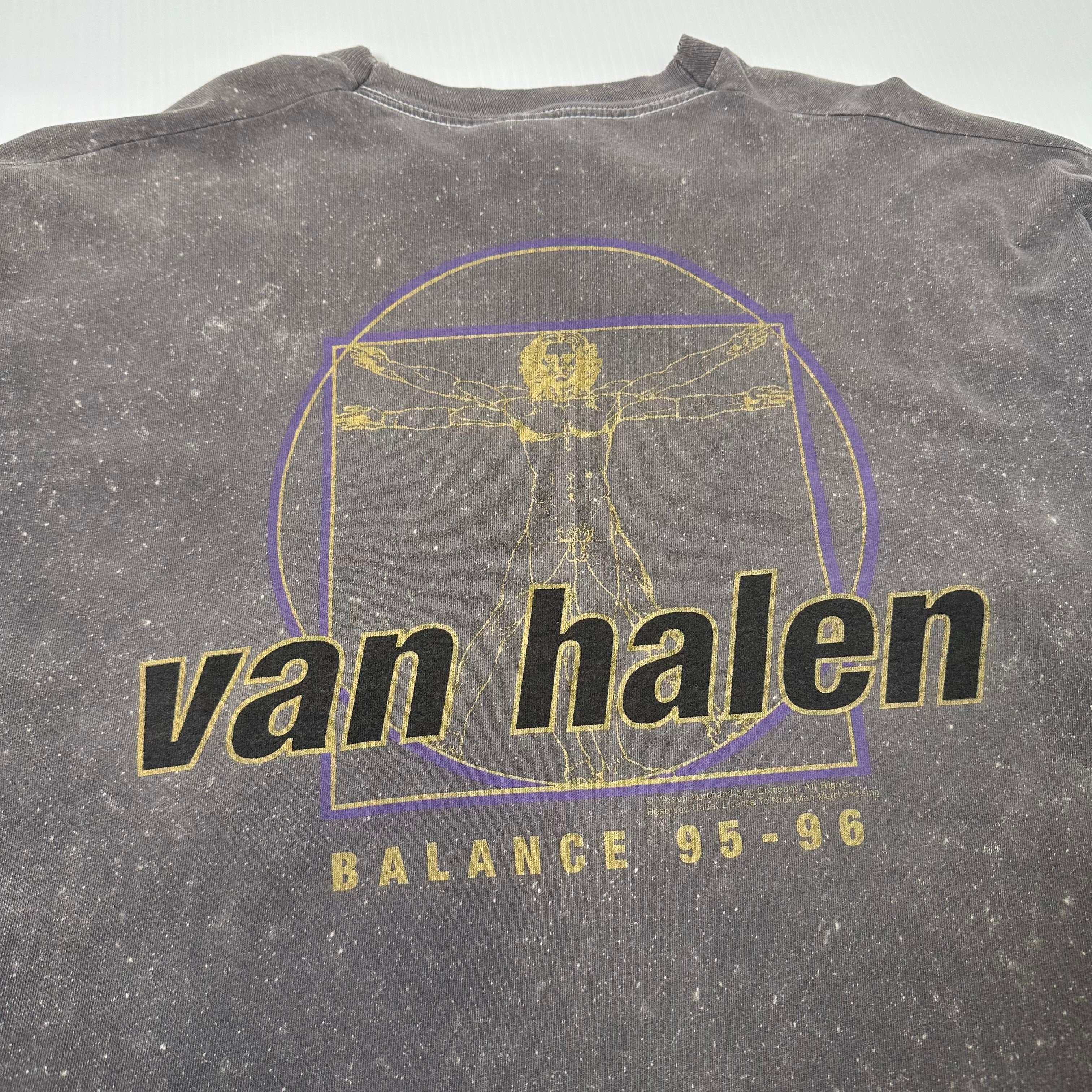1995-96 Van Halen Balance Band Tee XL