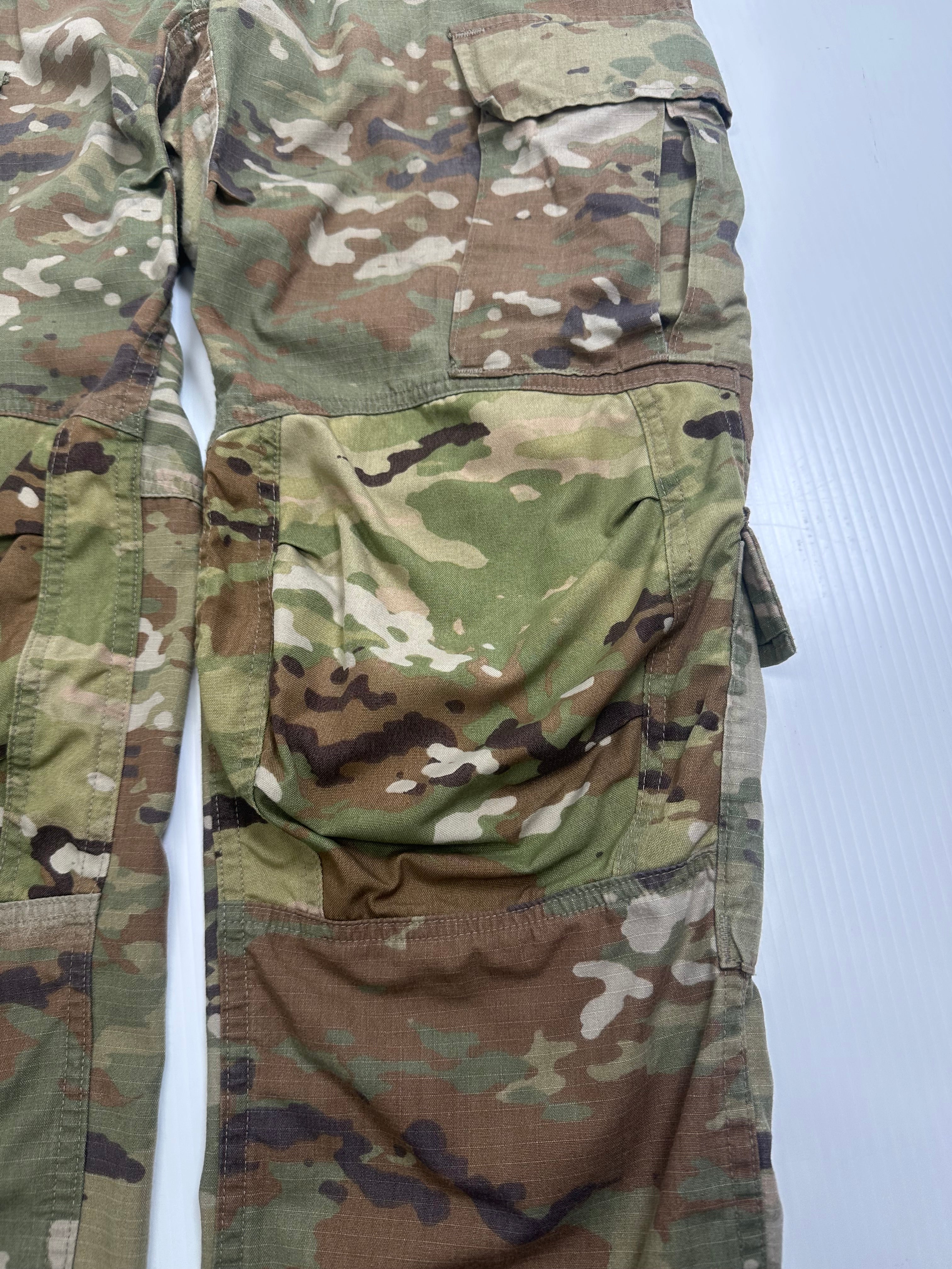 Vintage Military Camouflage Cargo Pants M