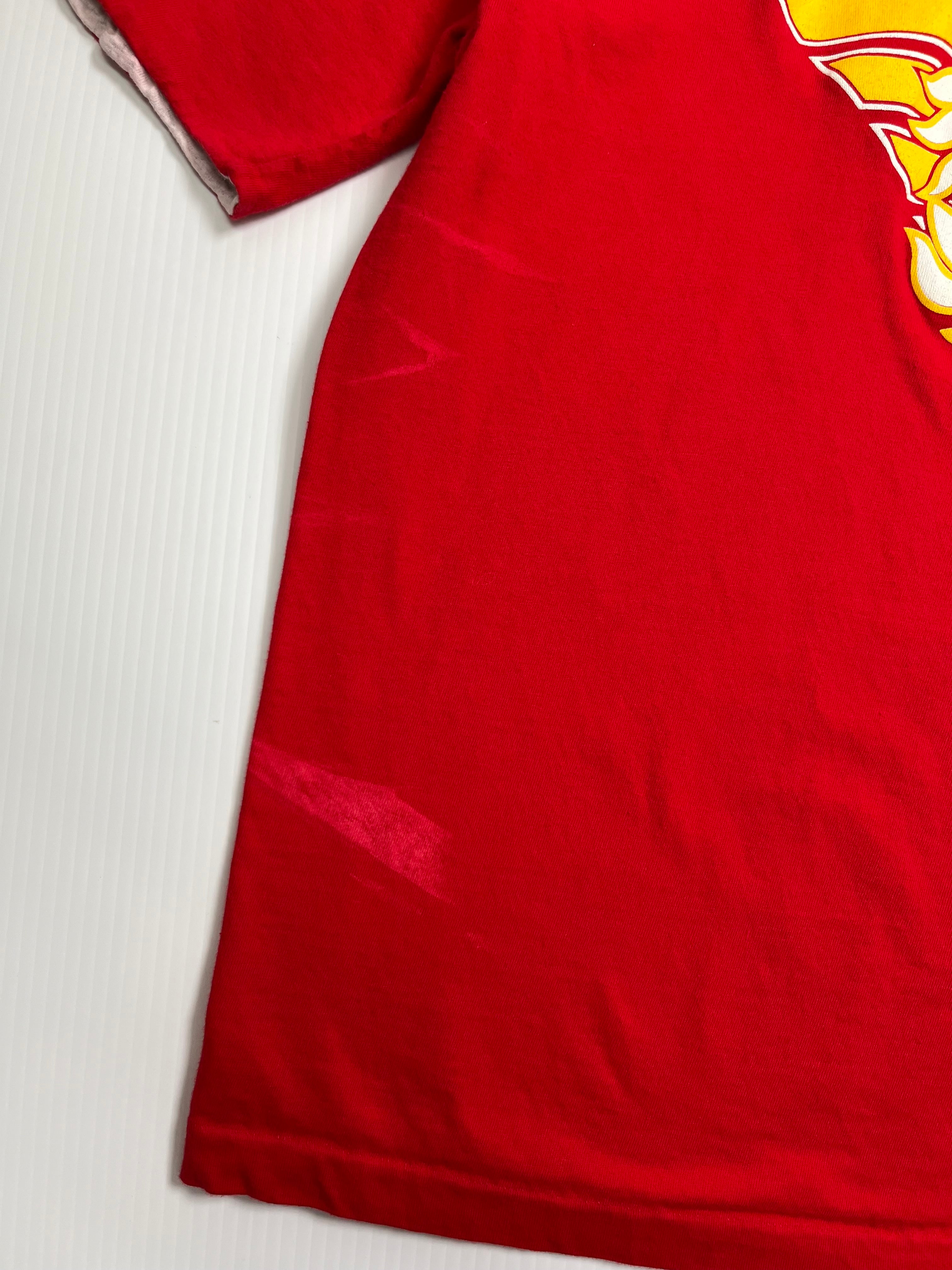 1992 Calgary Flames NHL Graphic Tee L