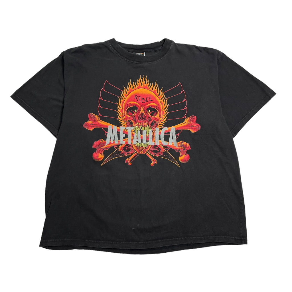 Metallica Rebel Pushead Band Tee L