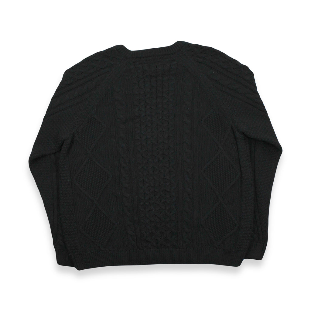 Nike Cable Knit Big Swoosh Sweater L