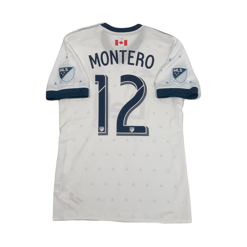 2017 Adidas Whitecaps Montero #12 Home Kit M