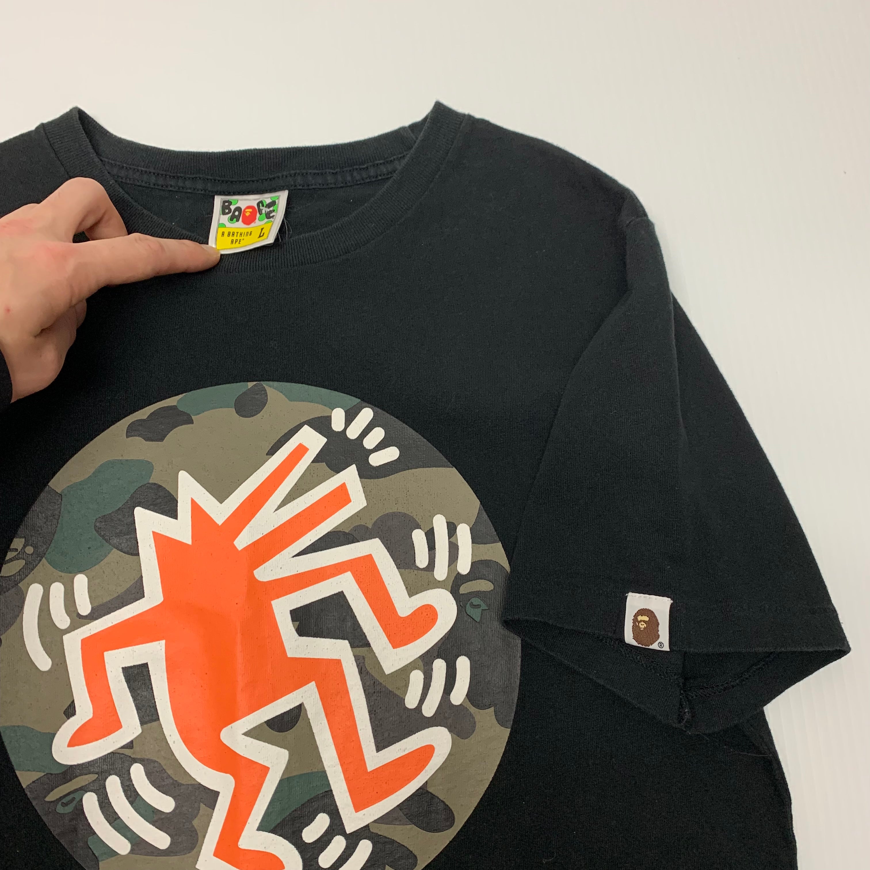 Bape x Keith Haring Tee L