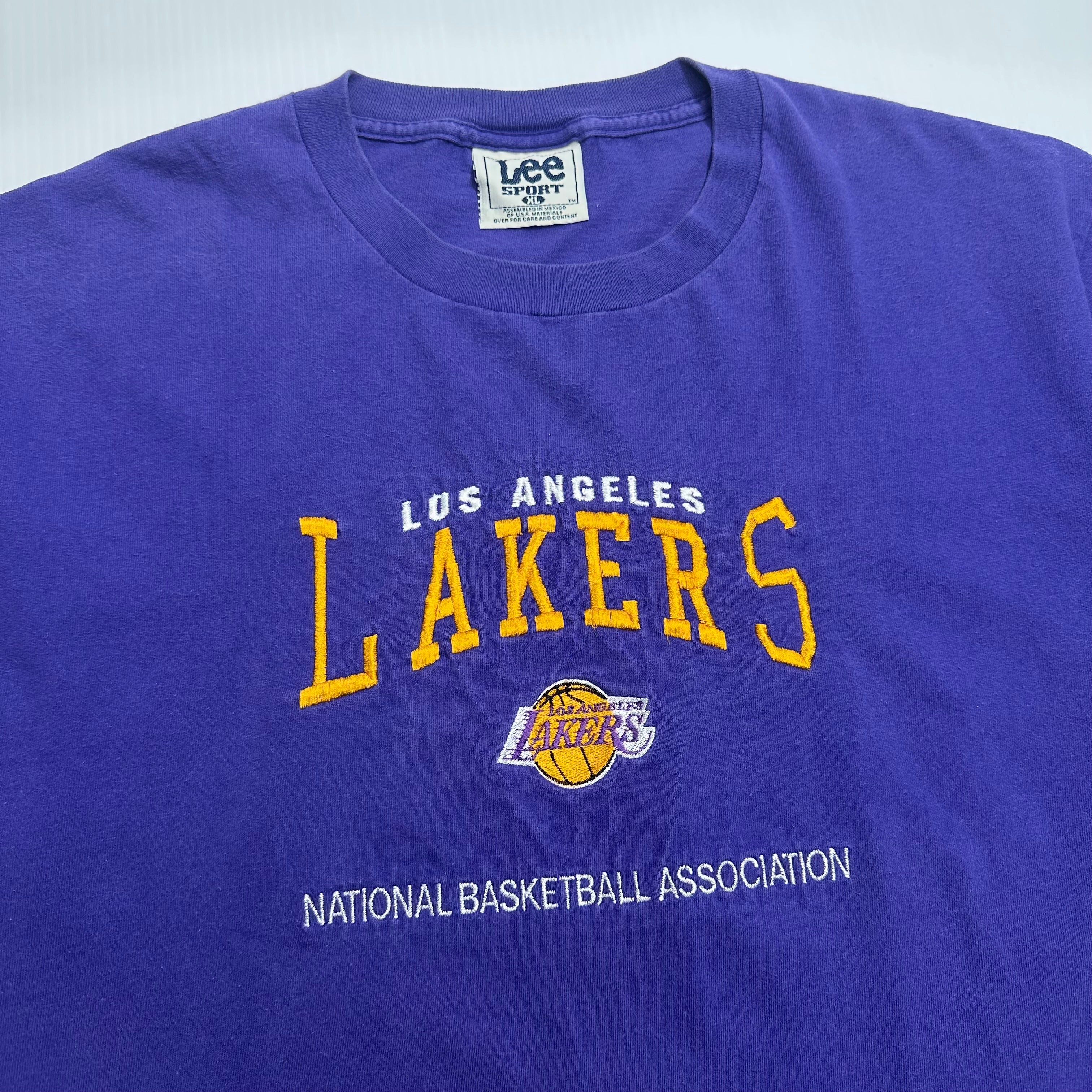 Vintage Lee Sport Los Angeles Lakers Embroidered Tee XL