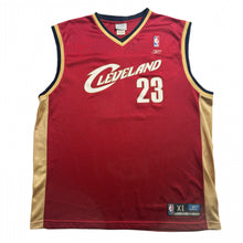 Load image into Gallery viewer, Vintage Reebok Cleveland Cavaliers Lebron James Jersey XL
