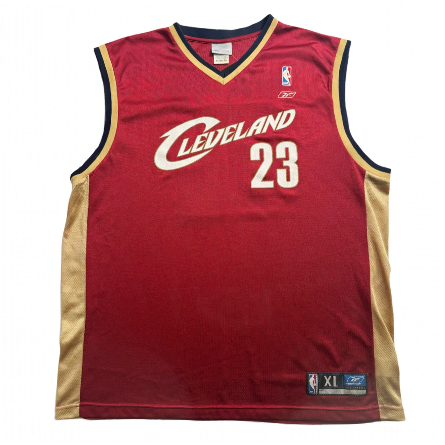 Vintage Reebok Cleveland Cavaliers Lebron James Jersey XL