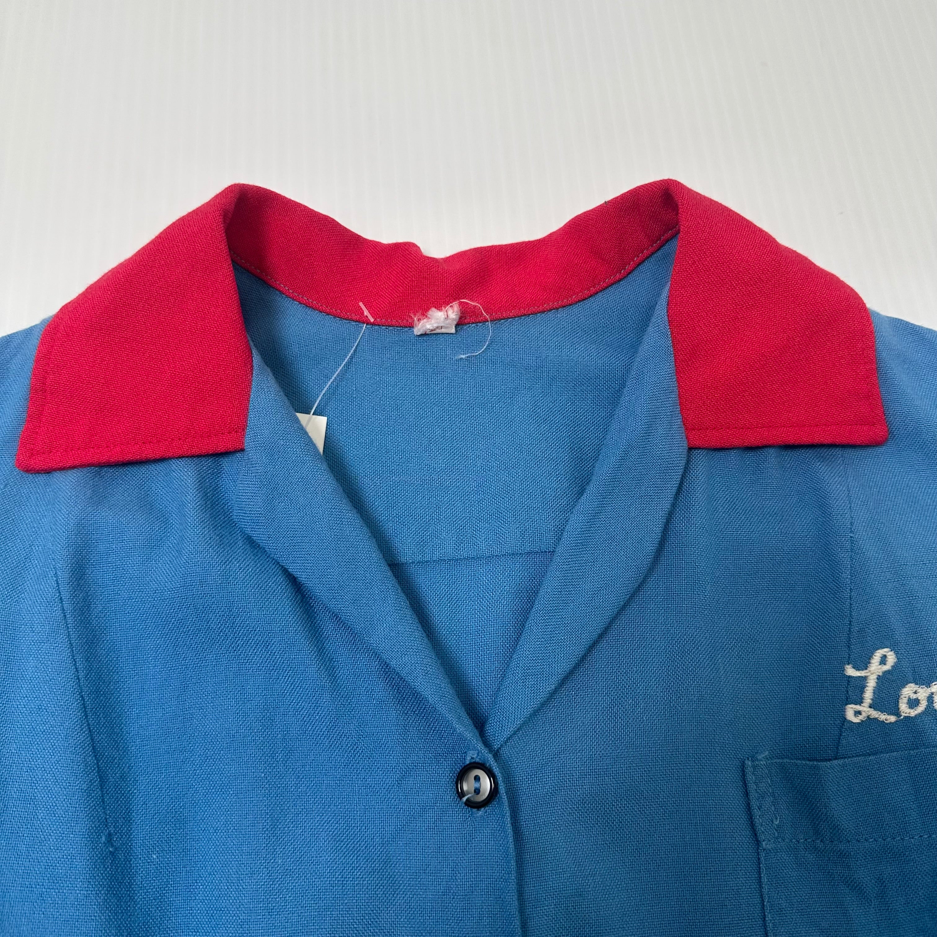 1984 Scandia Short Sleeve Bowling Shirt S