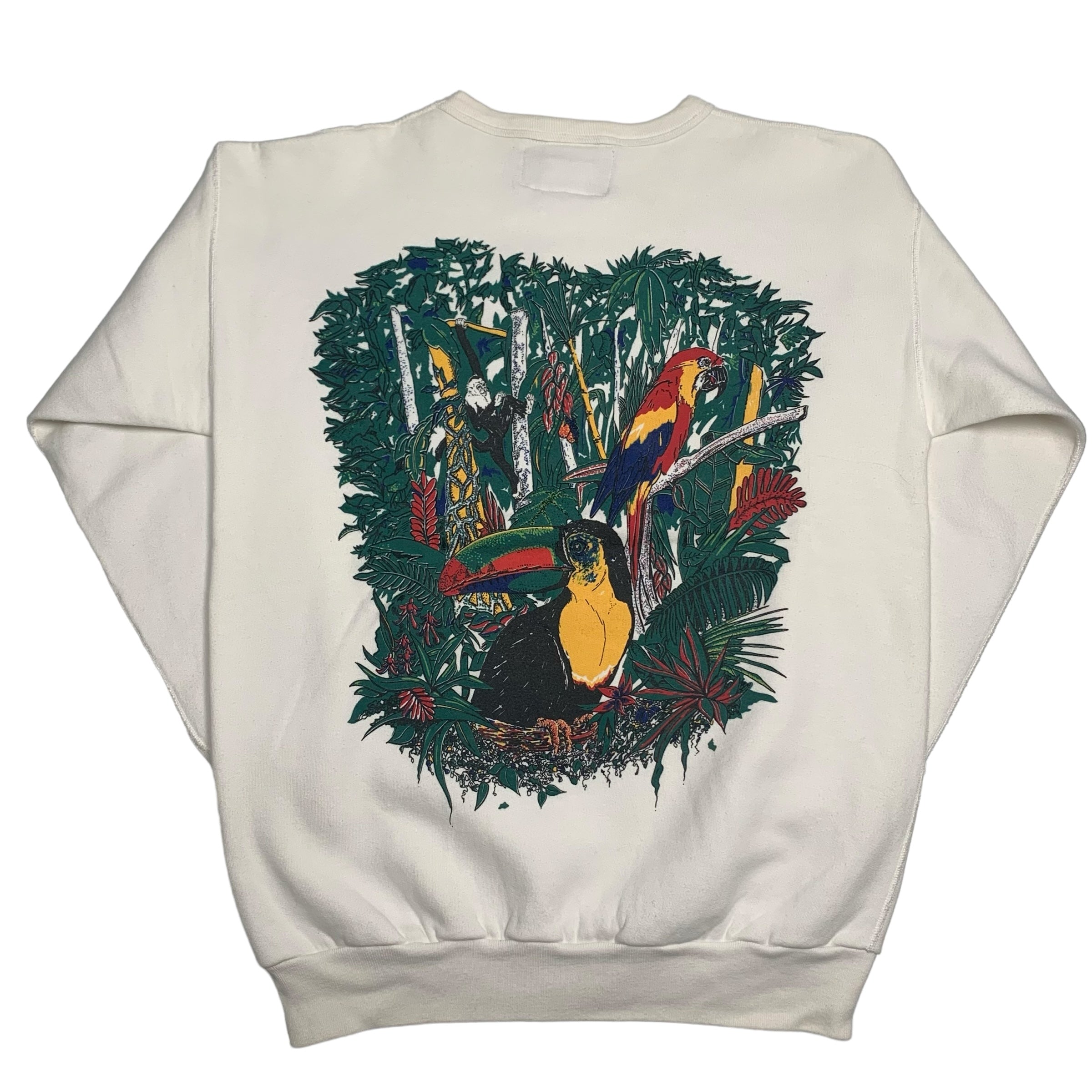 90s Coconut Joe Rainforest Crewneck S