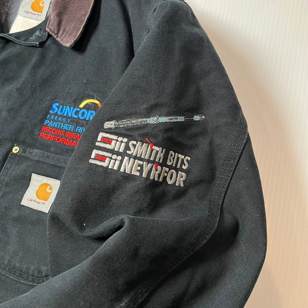 Vintage Carhartt Blanket Lined Suncor Chore Coat XL