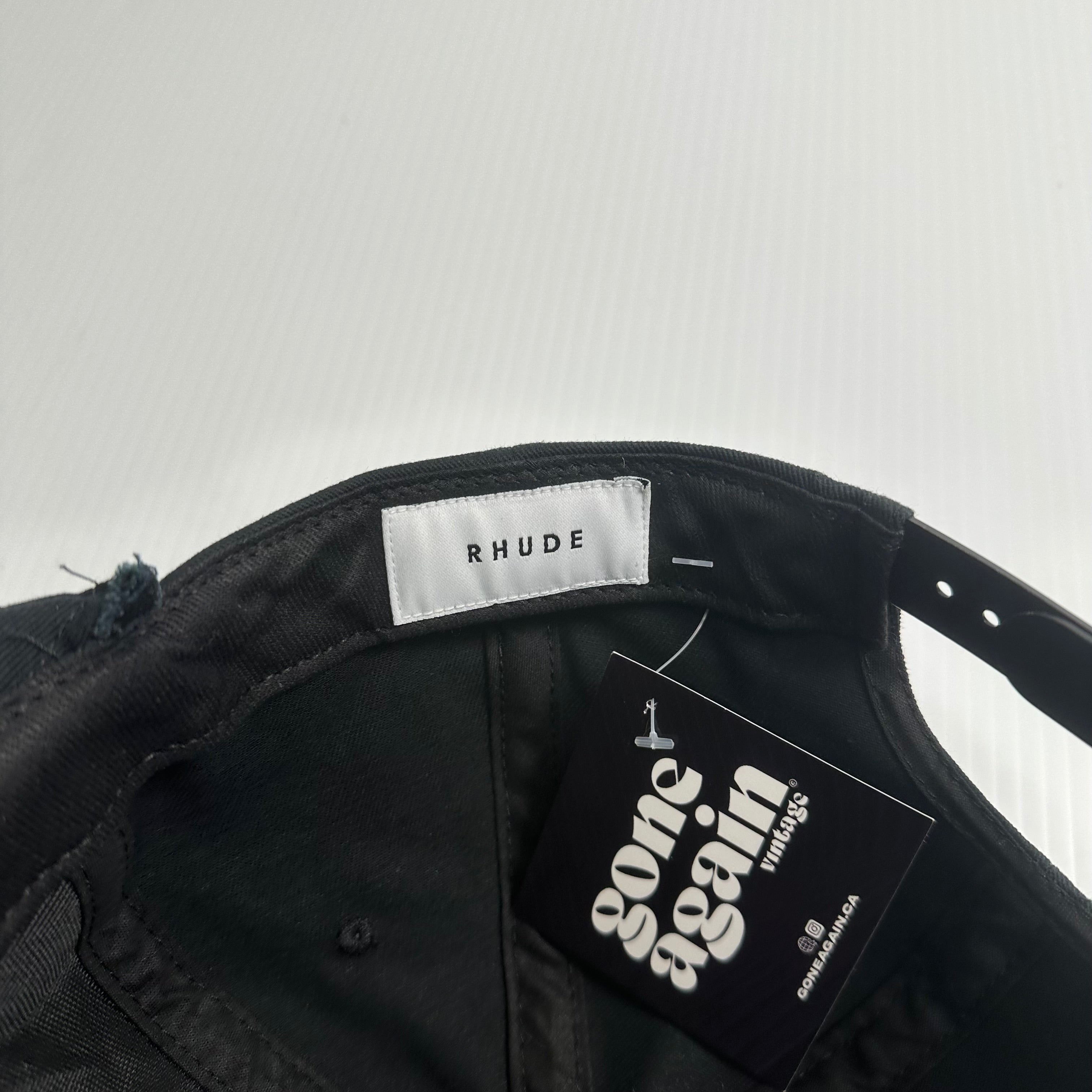 Rhude Puffprint Snapback Hat