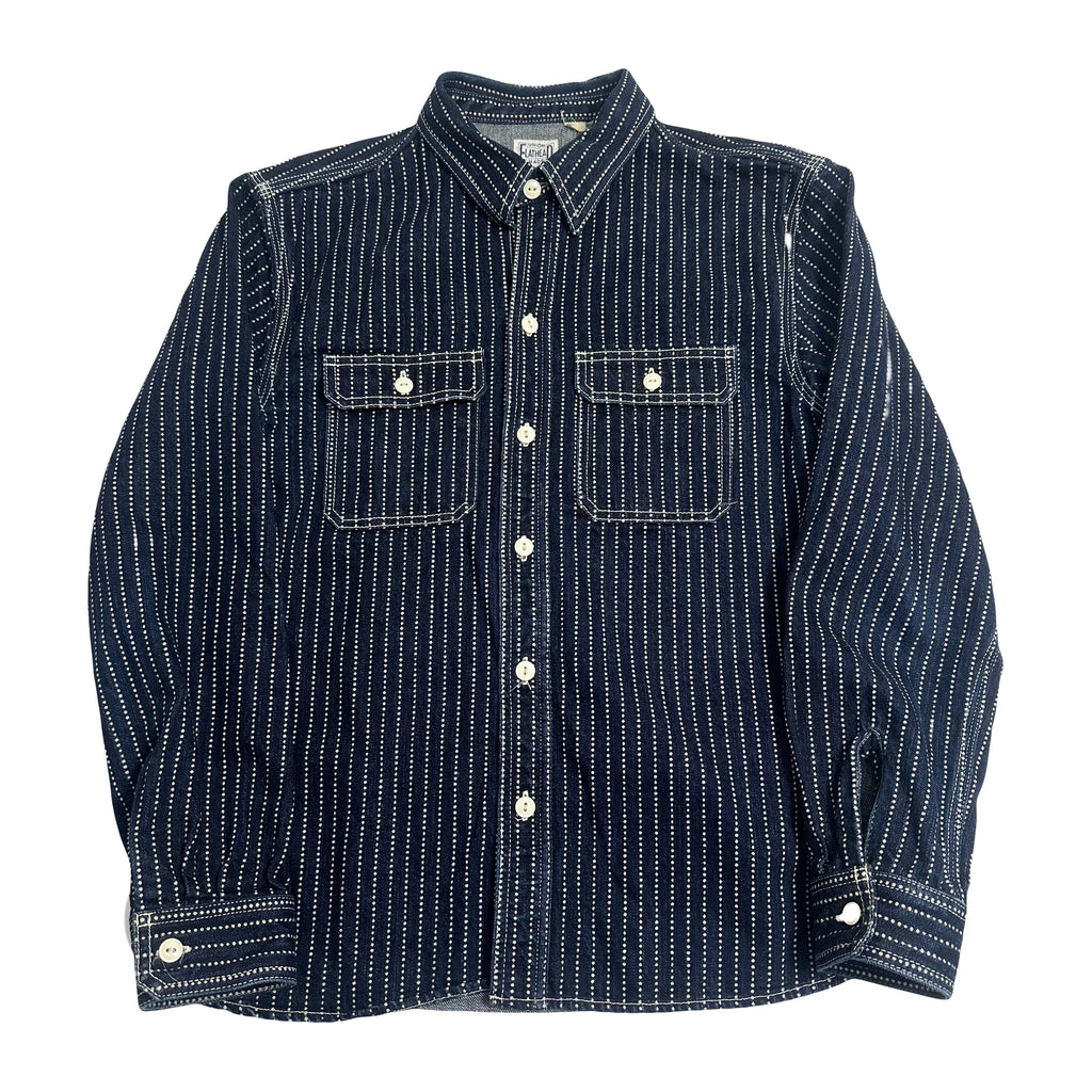 Flathead Western Wabash Striped Shirt S