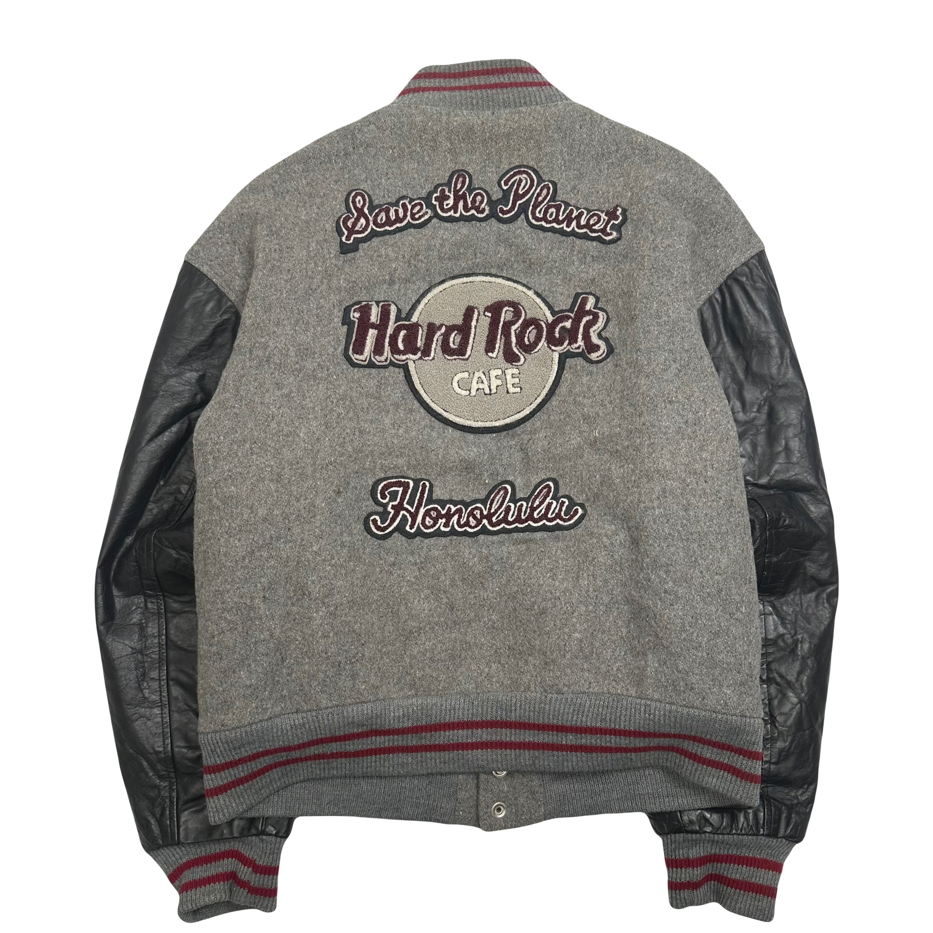 Vintage Hard Rock Cafe Honolulu Varsity Jacket S