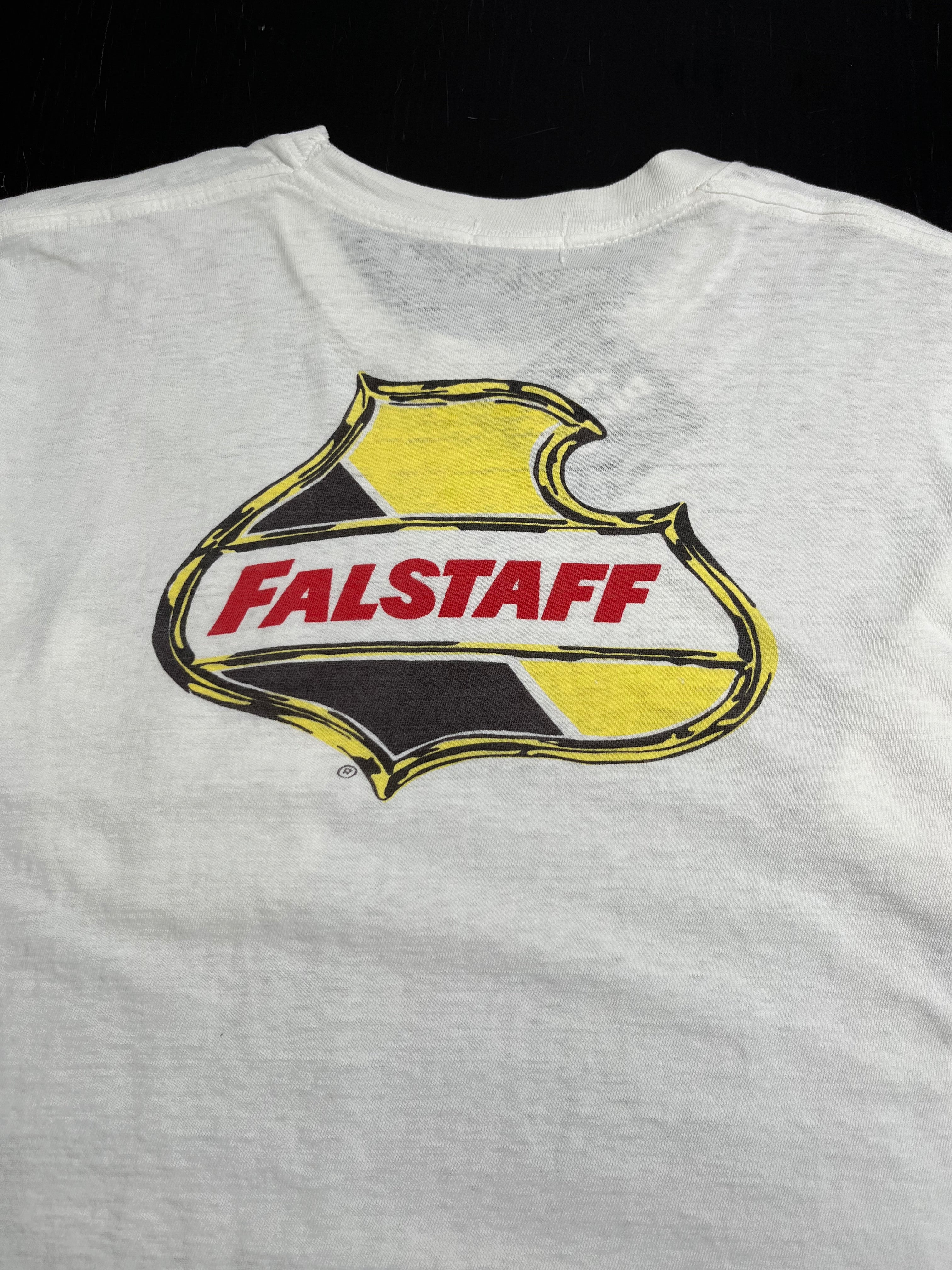80s Falstaff Brewing Company Pocket Tee S