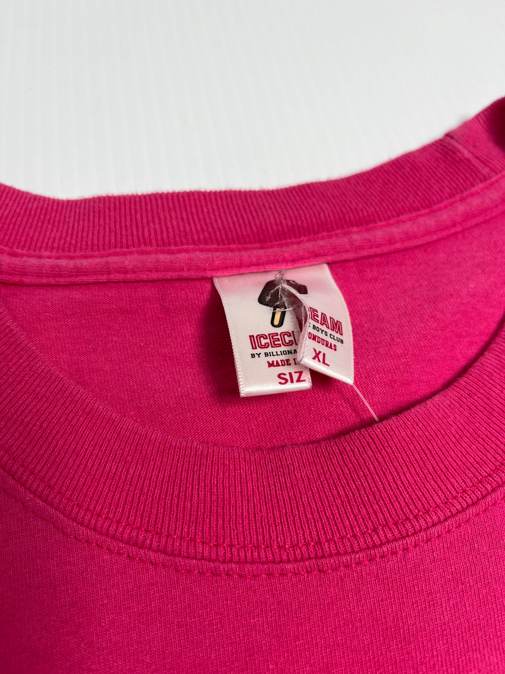 Ice Cream Blank Pink Tee XL