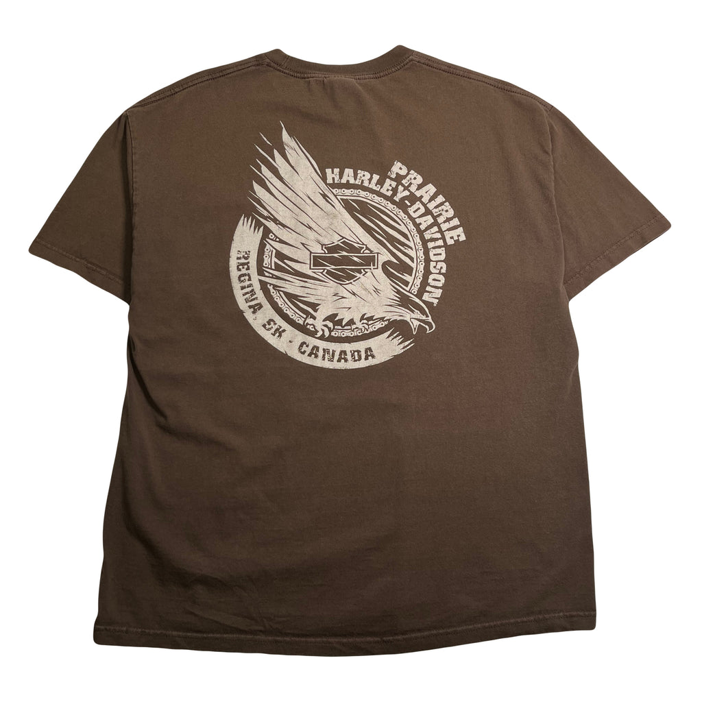 Vintage Harley Davidson Prairie Regina SK Tee XL