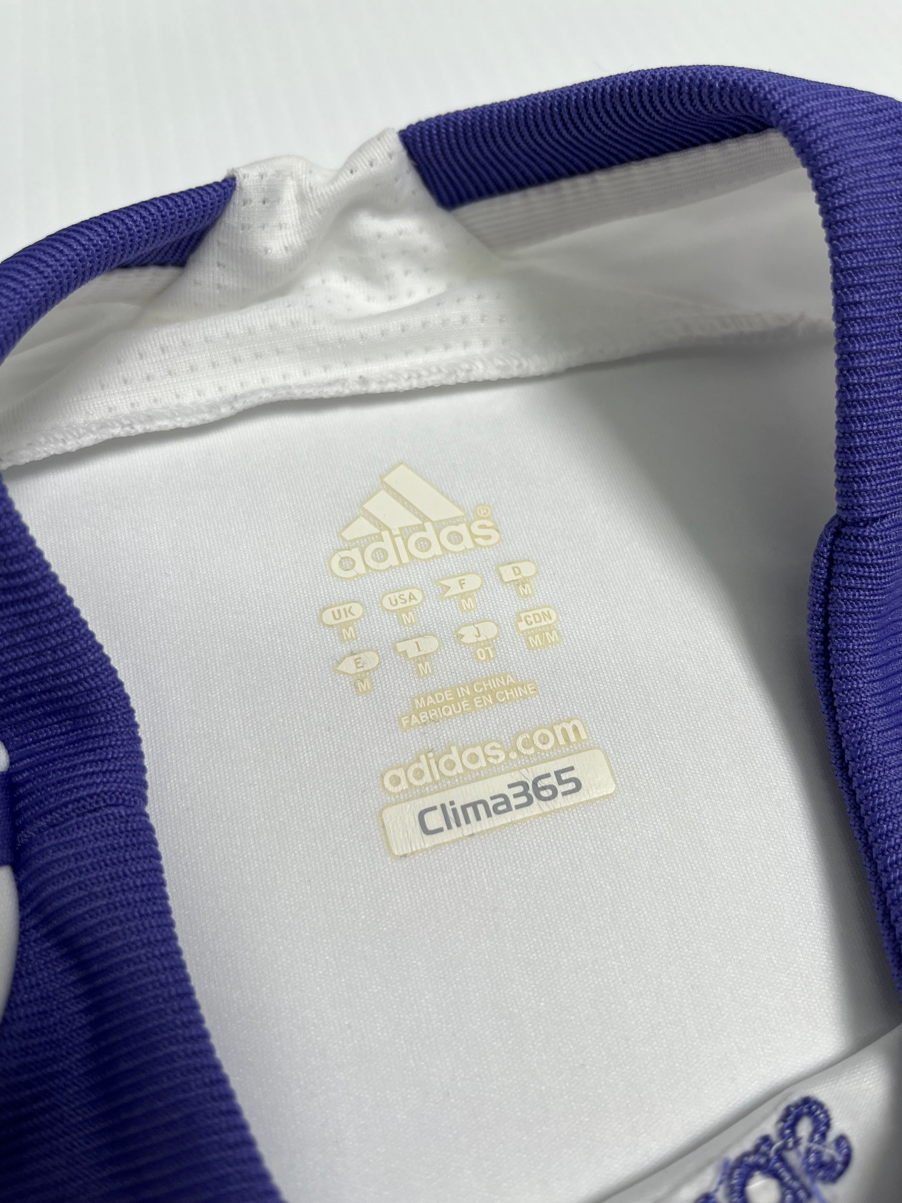 2007-08 Real Madrid Adidas Home Jersey M