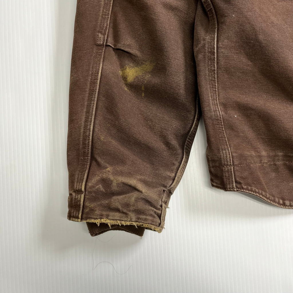 Vintage Carhartt Sherpa Lined Active Zip Jacket S