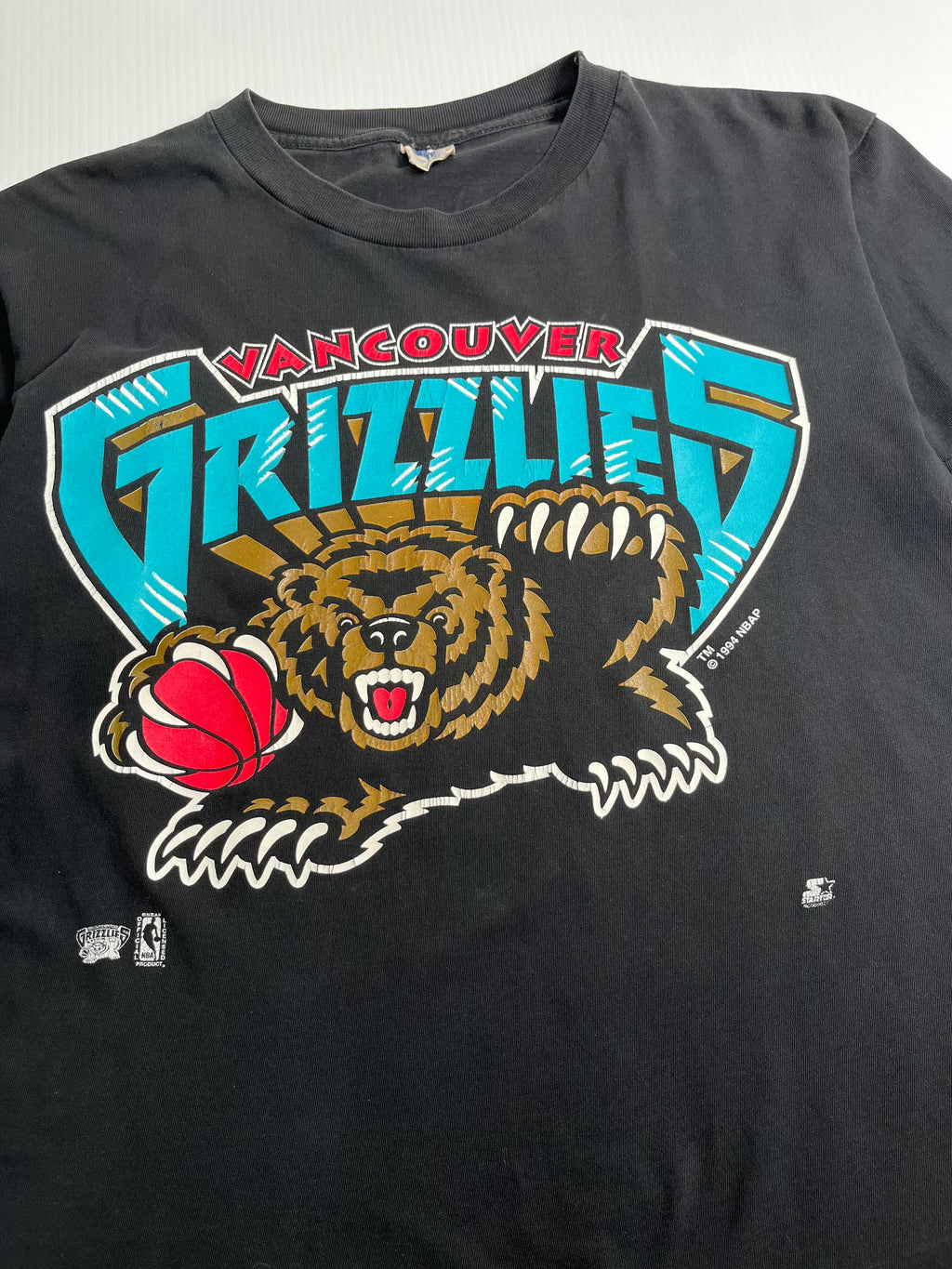 Vintage Starter Vancouver Grizzlies Big Logo Tee M