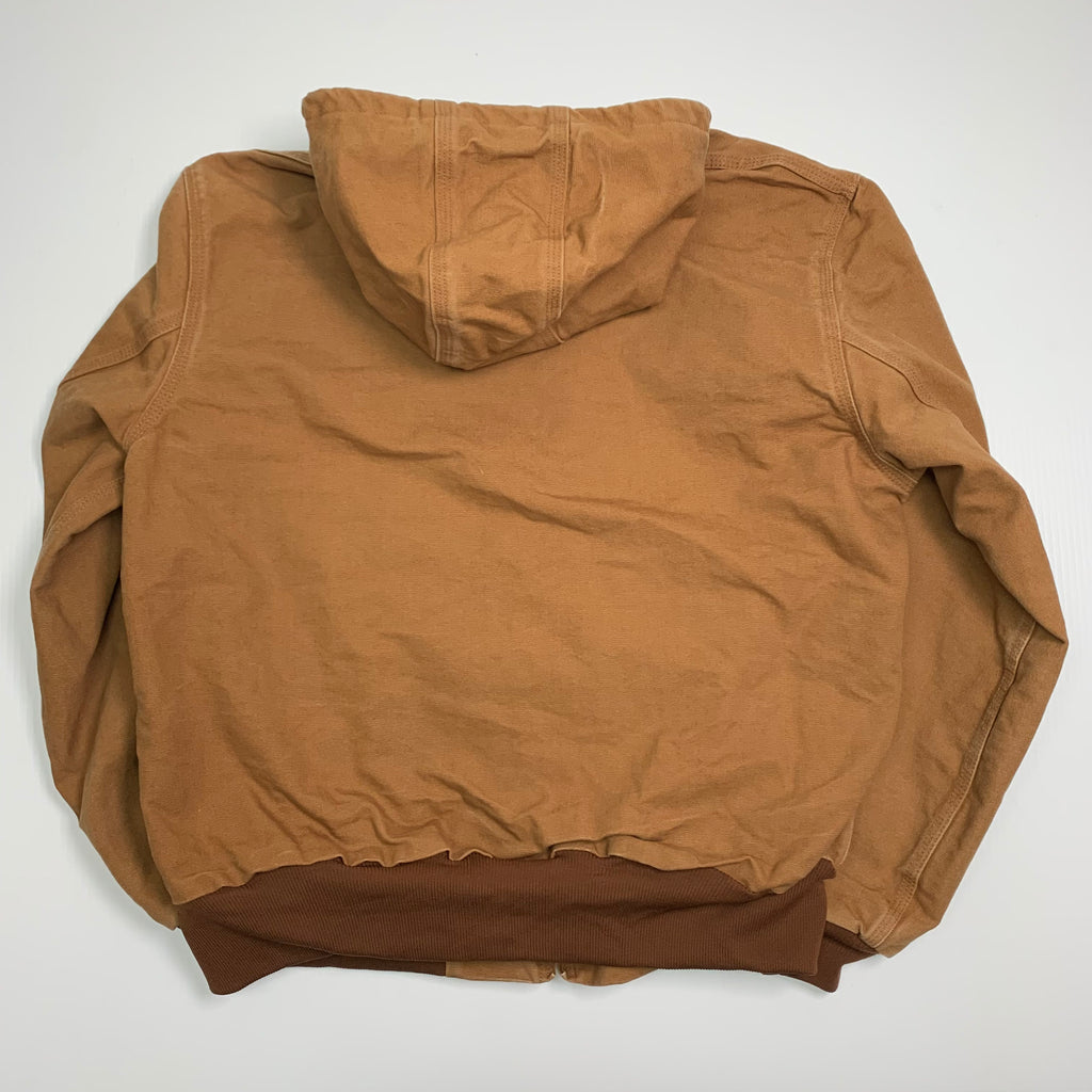 Carhartt Tan Hooded Jacket L