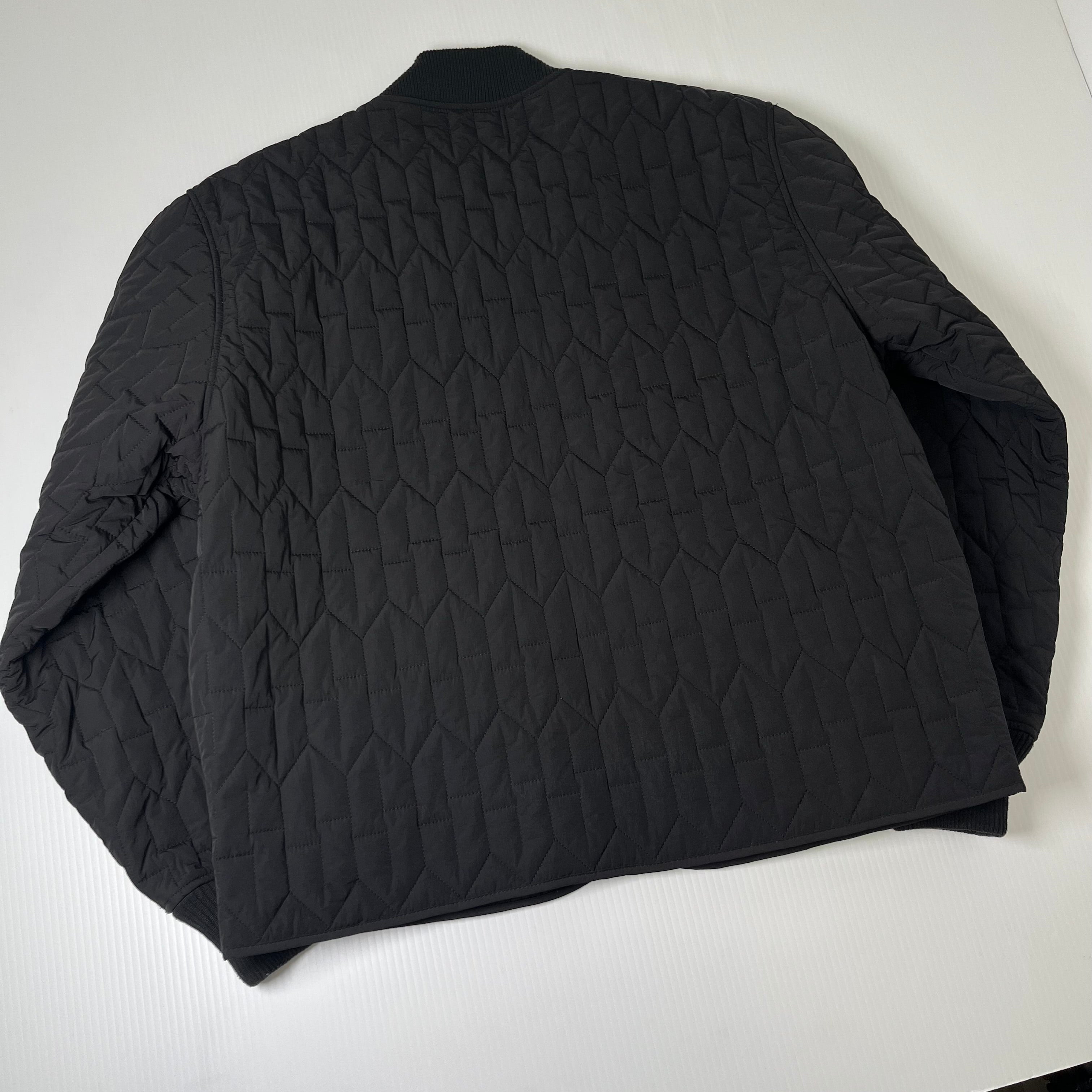 Stussy Micro S Puff Full Zip Bomber Jacket L