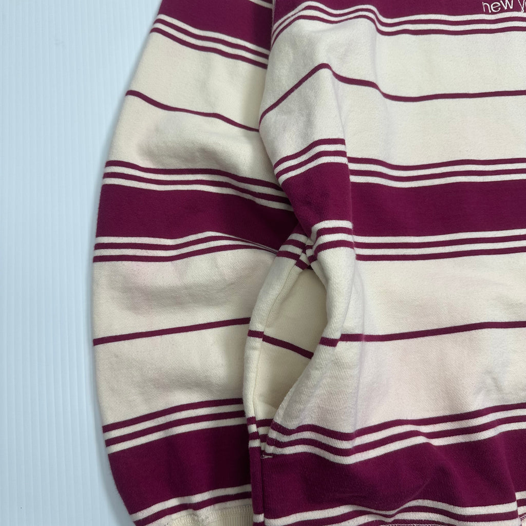 Supreme New York Striped Hoodie L