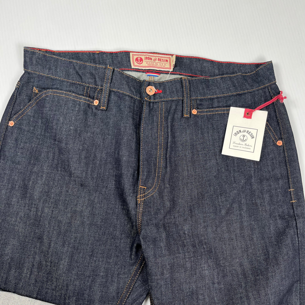 Iron And Resin Enduro Dark Wash Denim 36