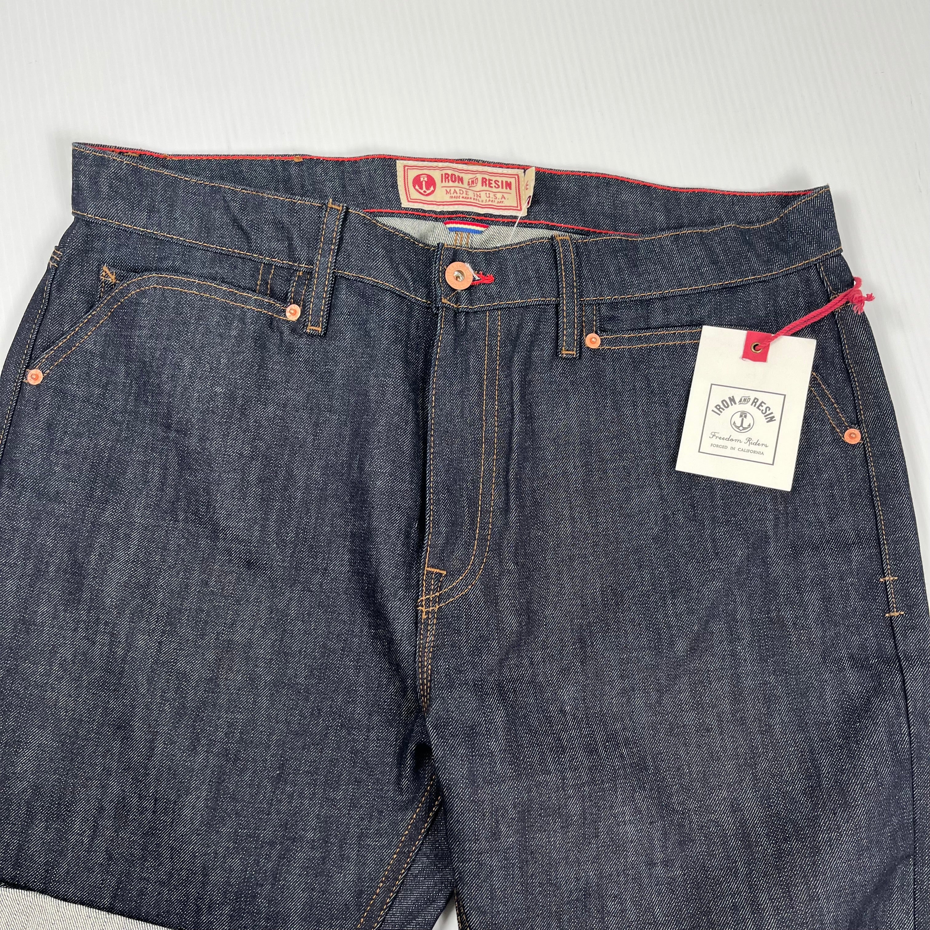 Iron And Resin Enduro Dark Wash Denim 36